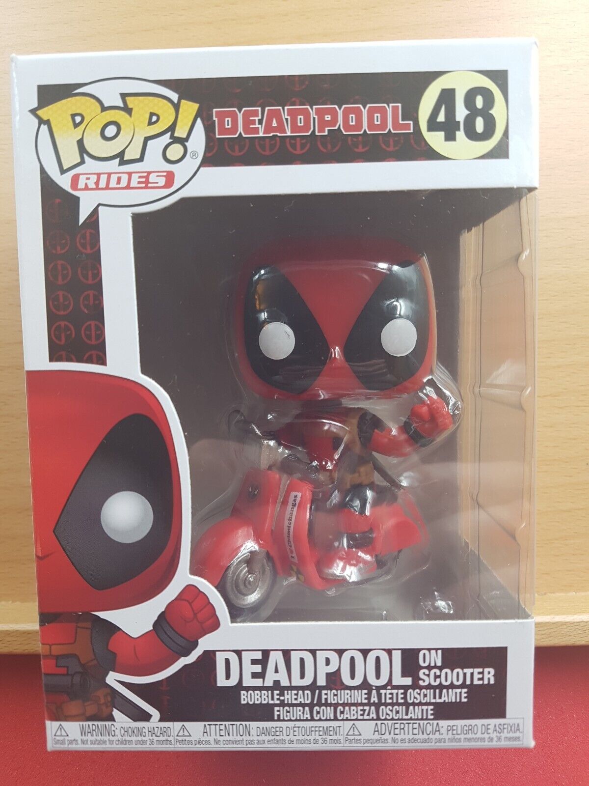 Funko Pop Deadpool On Scooter 48