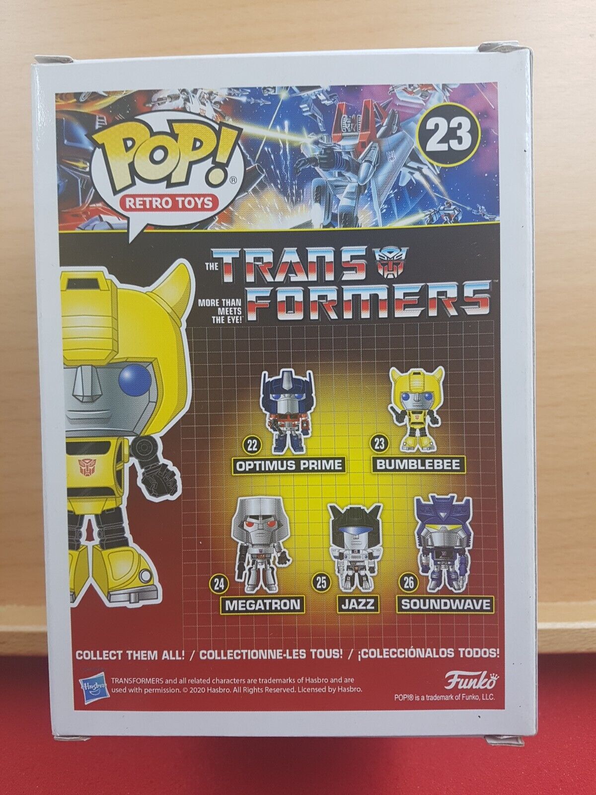 Funk Pop 23 Transformers Bumblebee
