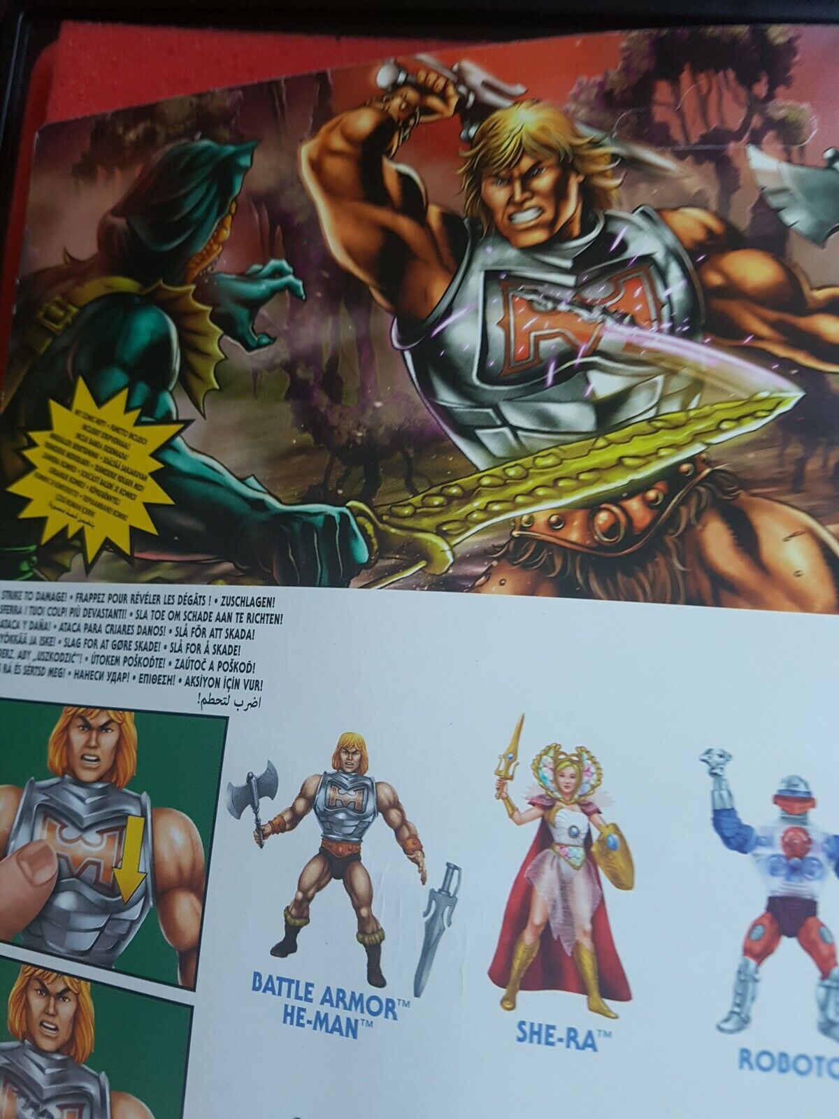 Battle Armor He-man Origins Motu