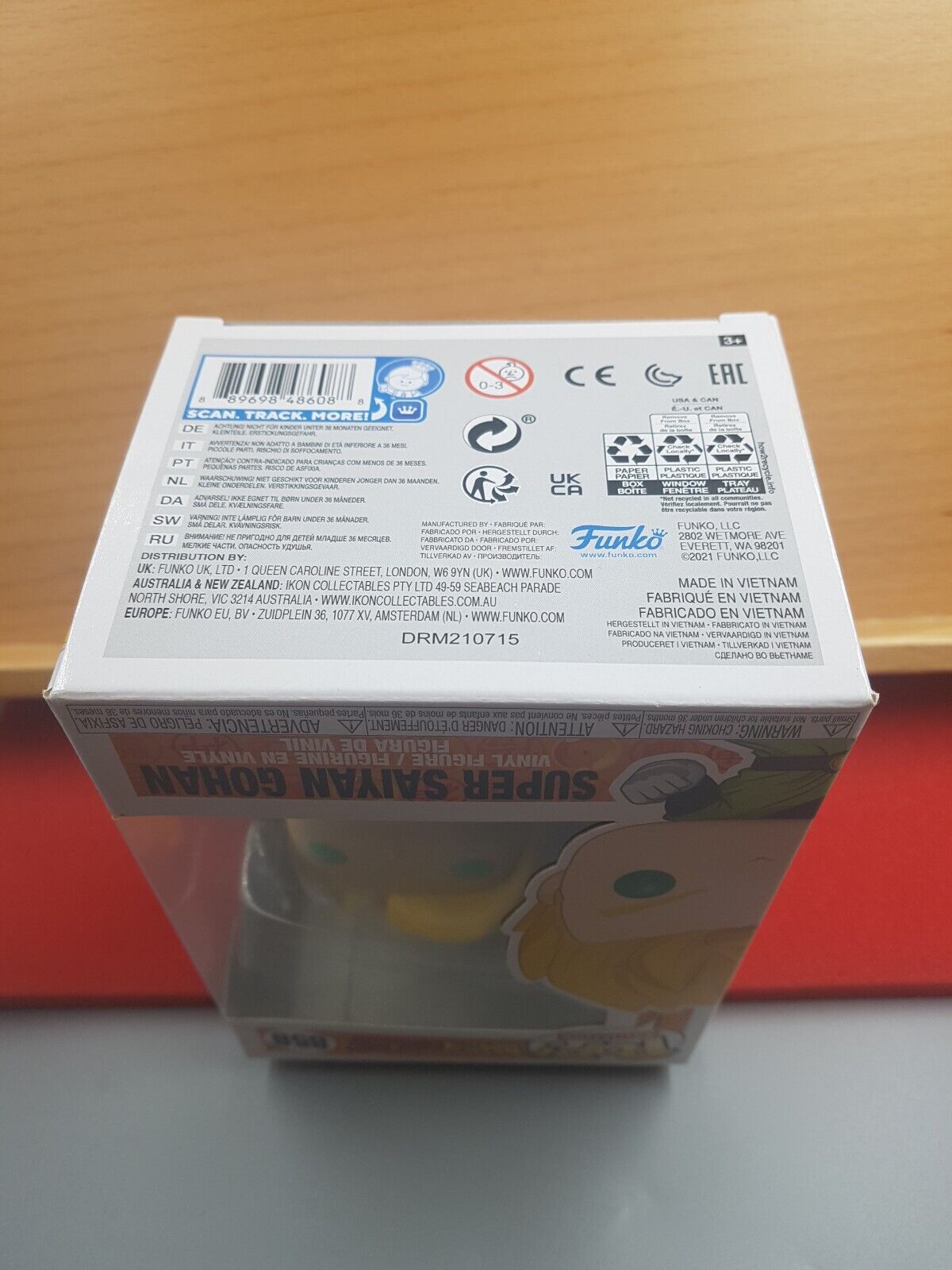 Funko Pop 858 Dragonball Z Super Saiyan Gohan