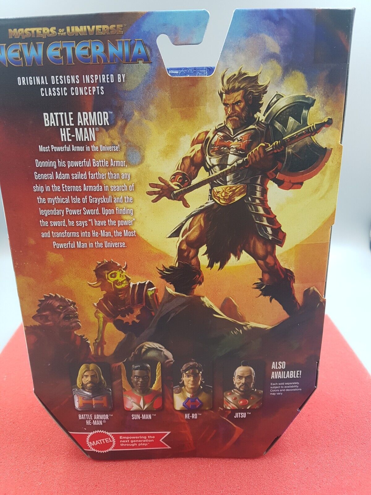 Mattel Masters of the Universe New Eternia Masterverse Battle-Armor He-Man Ac...