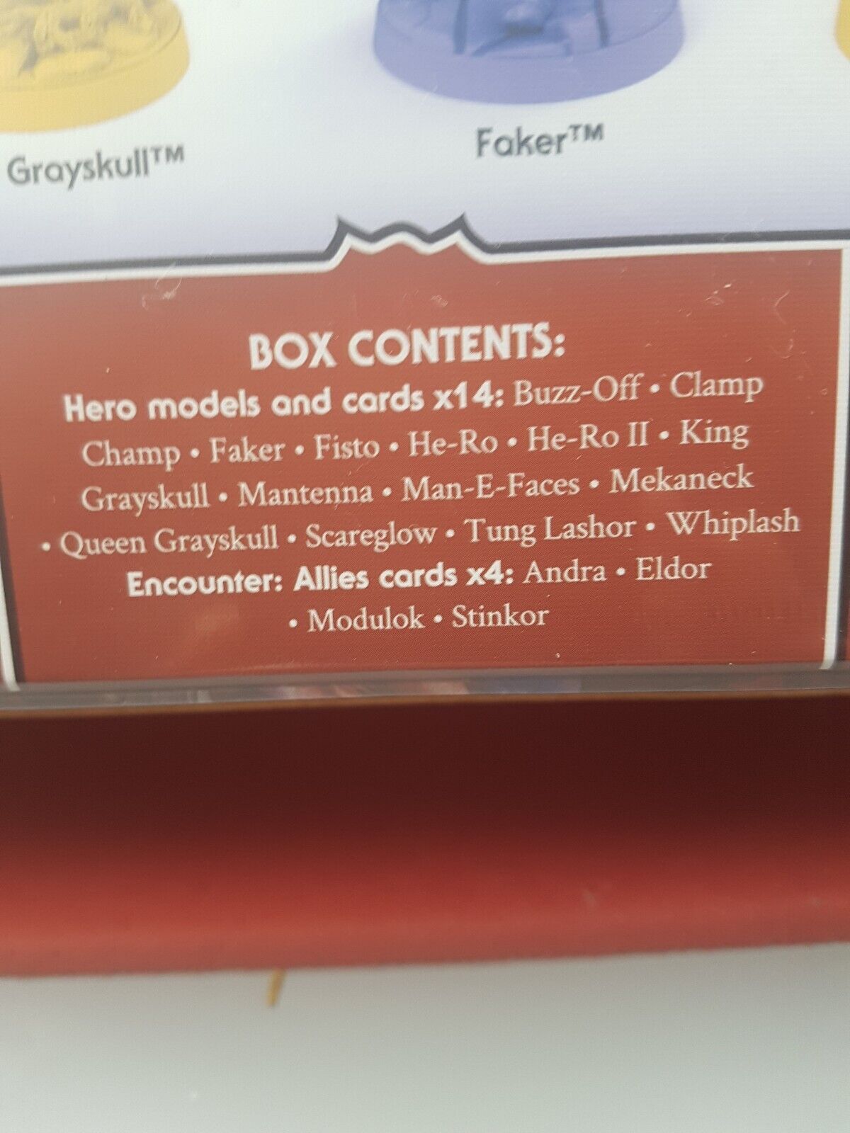 Masters of the universe Fields of Eternia Stretch Goals