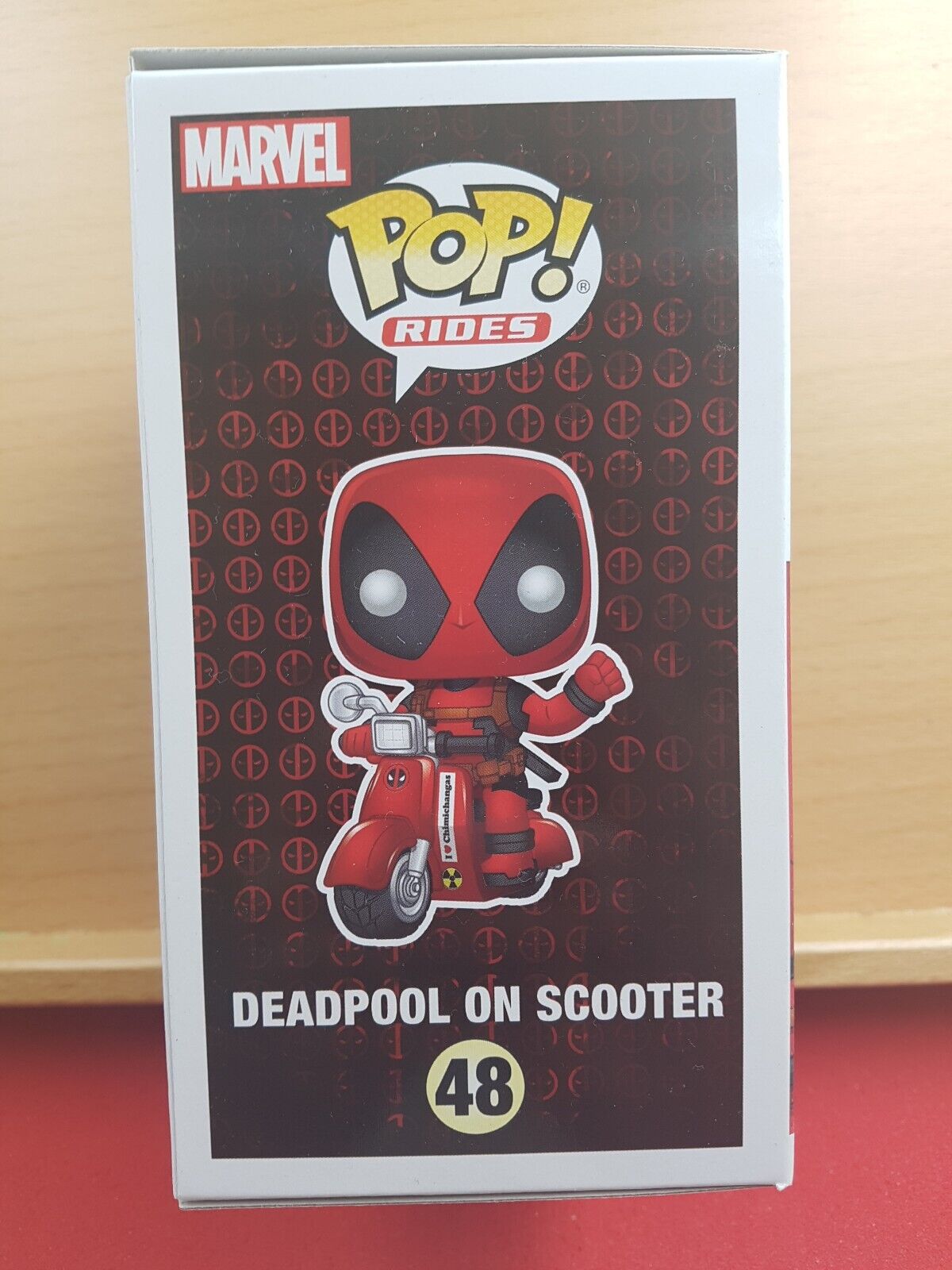 Funko Pop Deadpool On Scooter 48