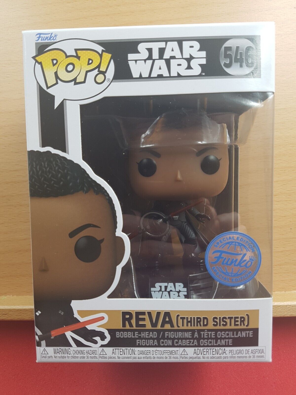 Funko Pop Star Wars Reva 3rd Sister Boblehead 546
