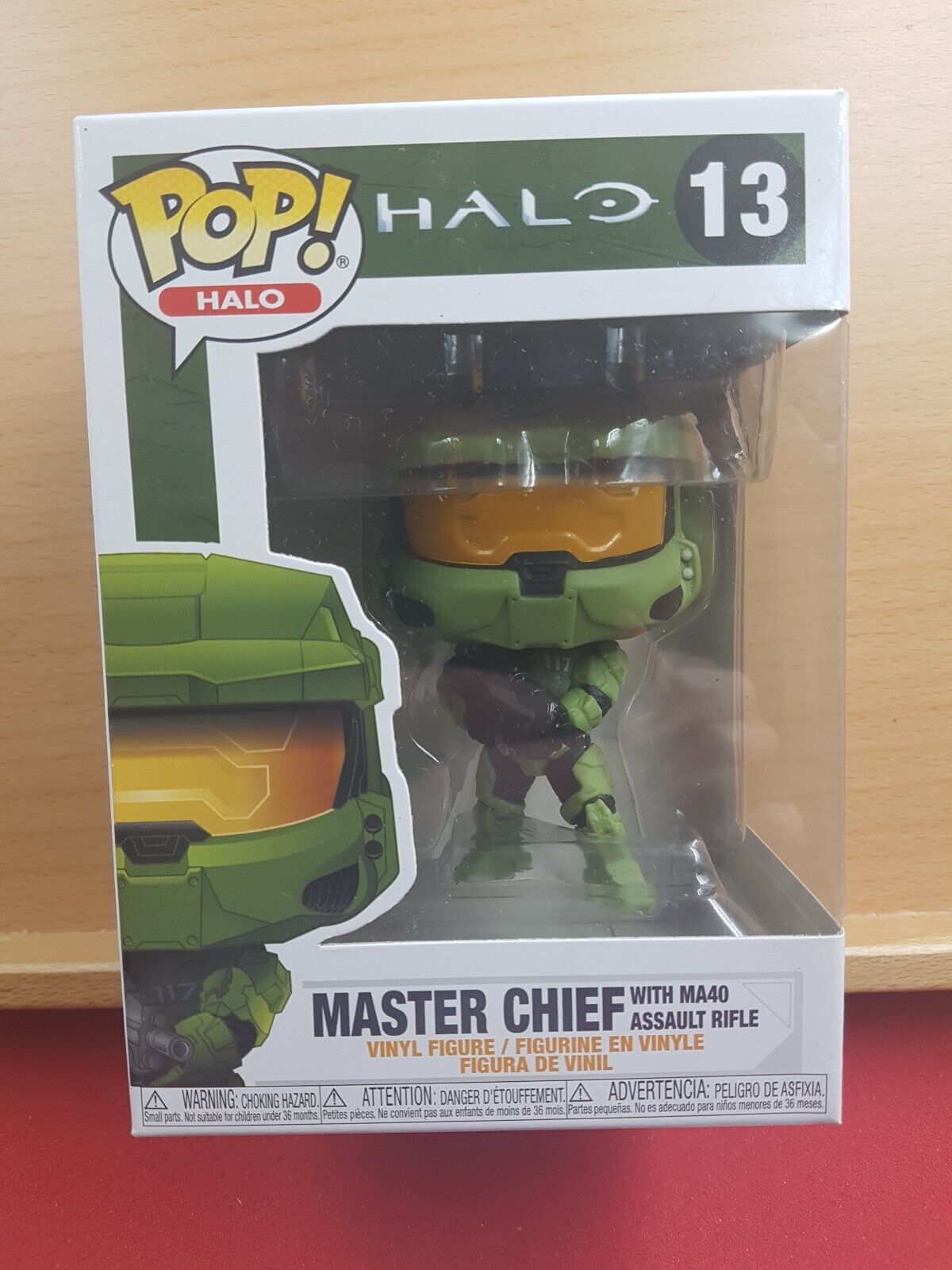 Funko Pop Halo 13 The Master Chief With MA40