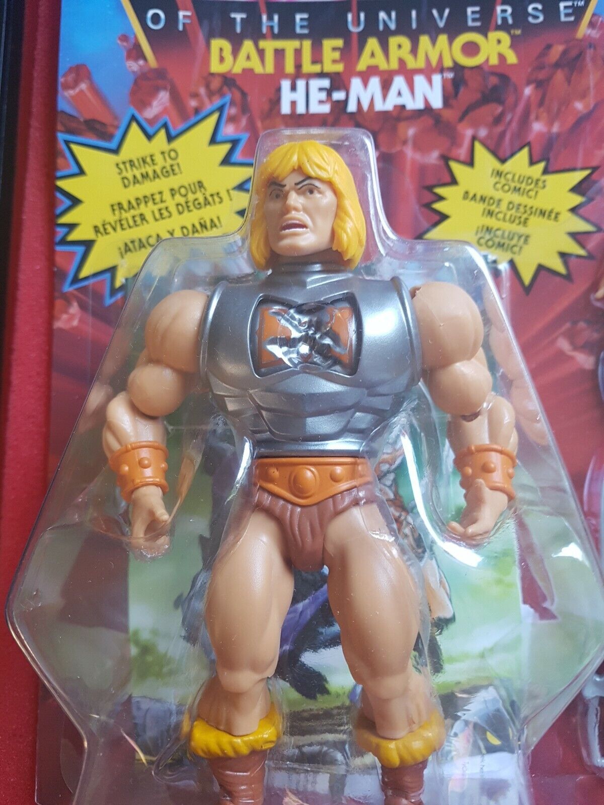 Battle Armor He-man Origins Motu