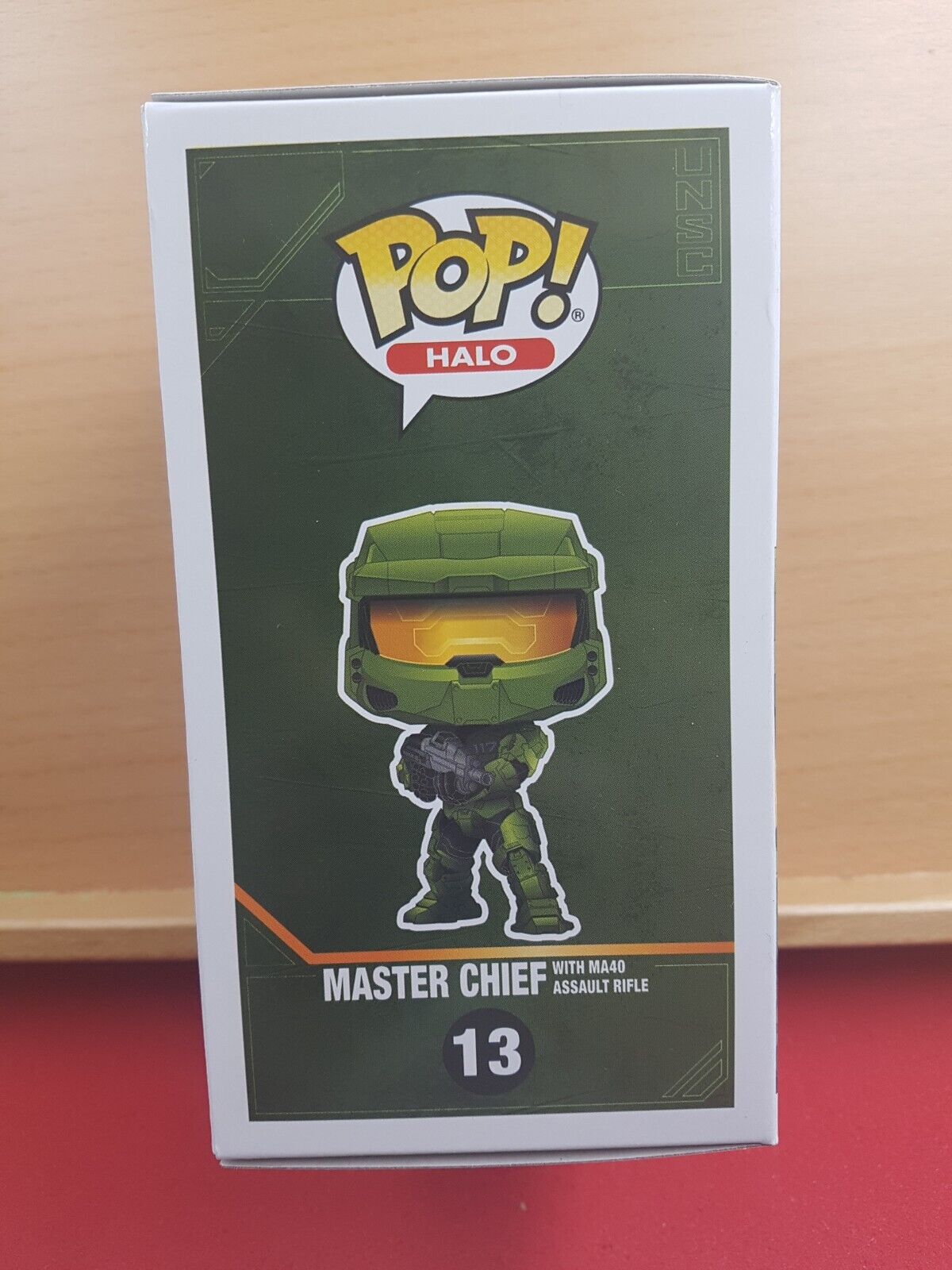 Funko Pop Halo 13 The Master Chief With MA40