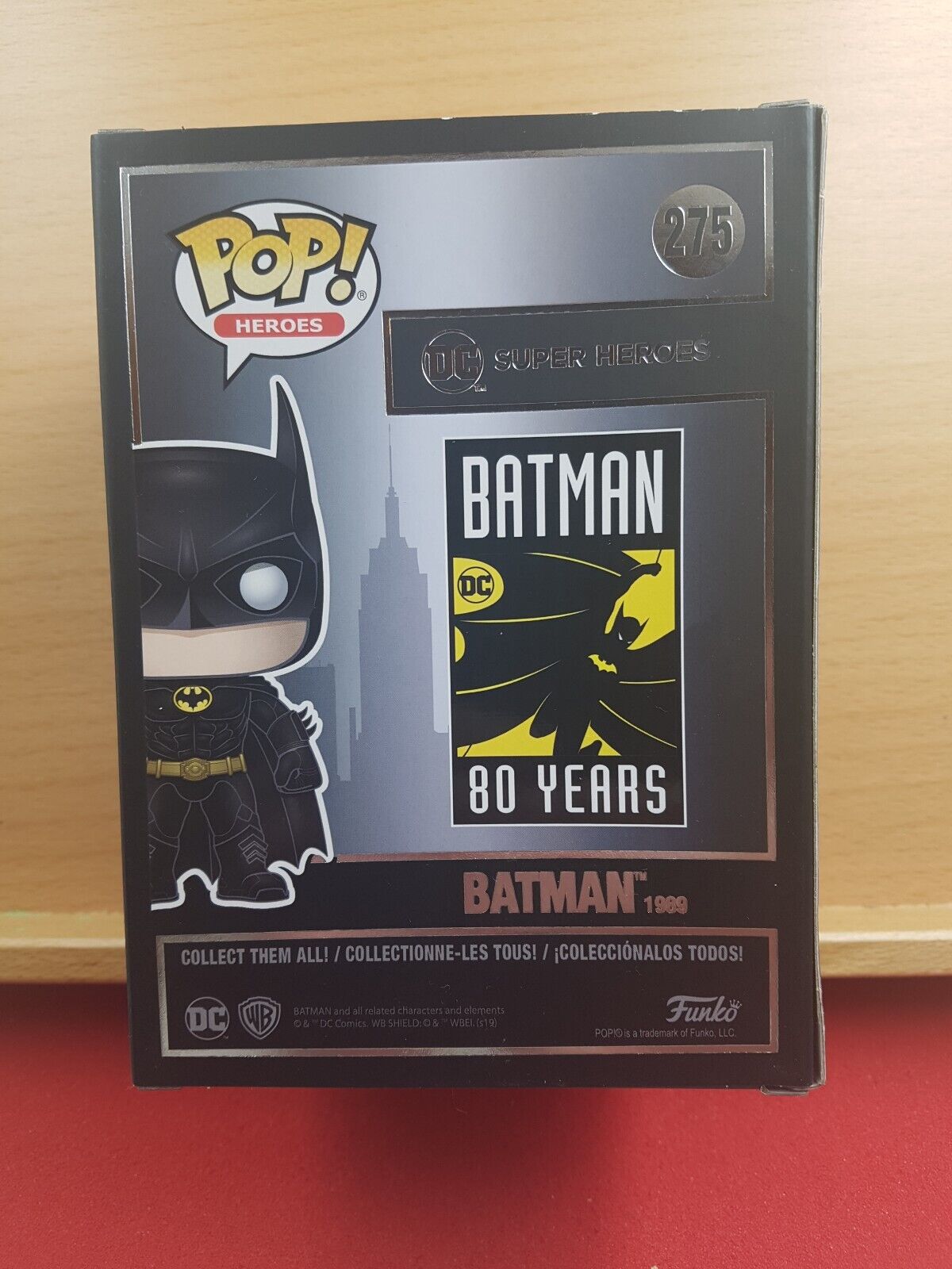 Funko Pop 275 : Batman 1989 Batman 80th