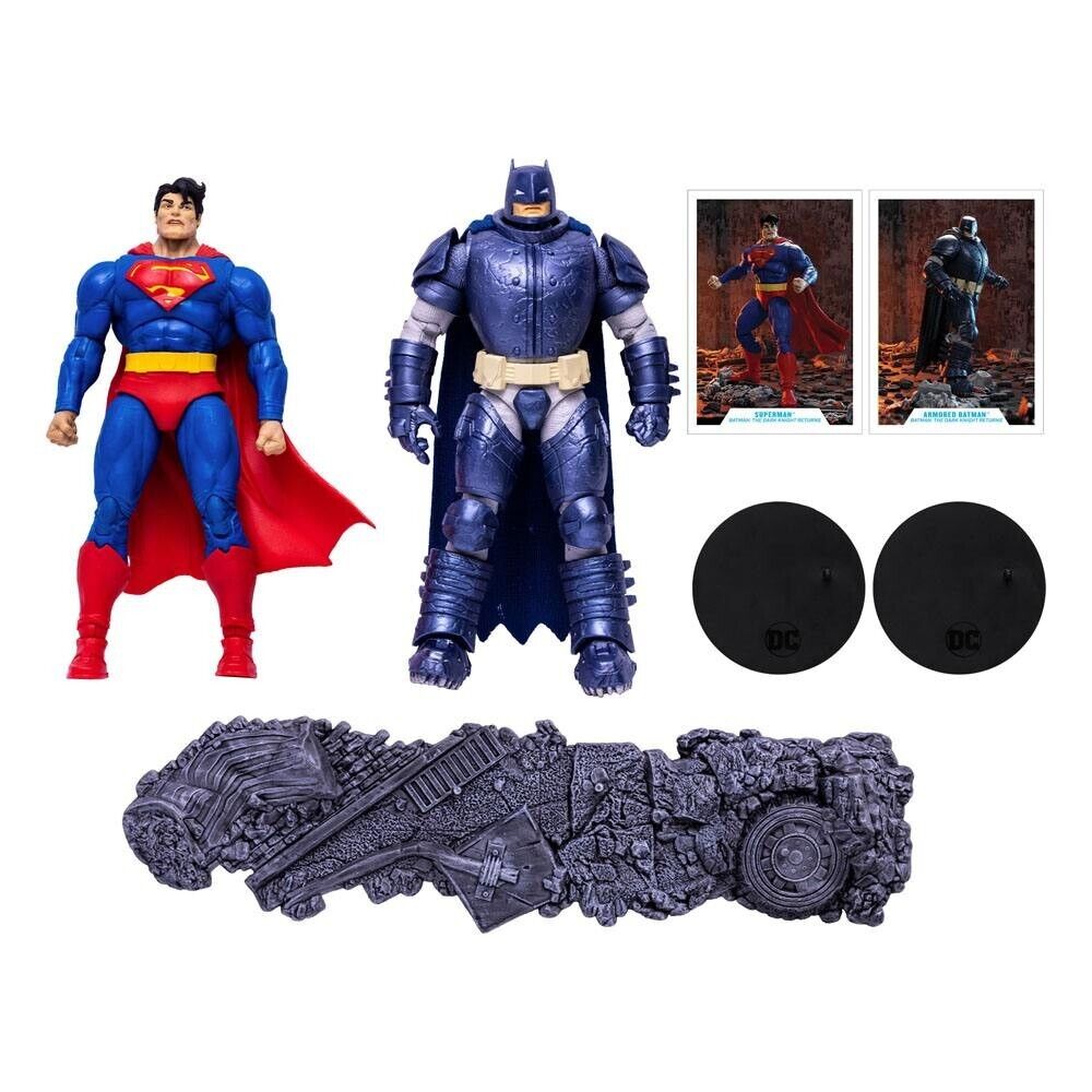 Mcfarlane Dc Superman Vs Armored Batman