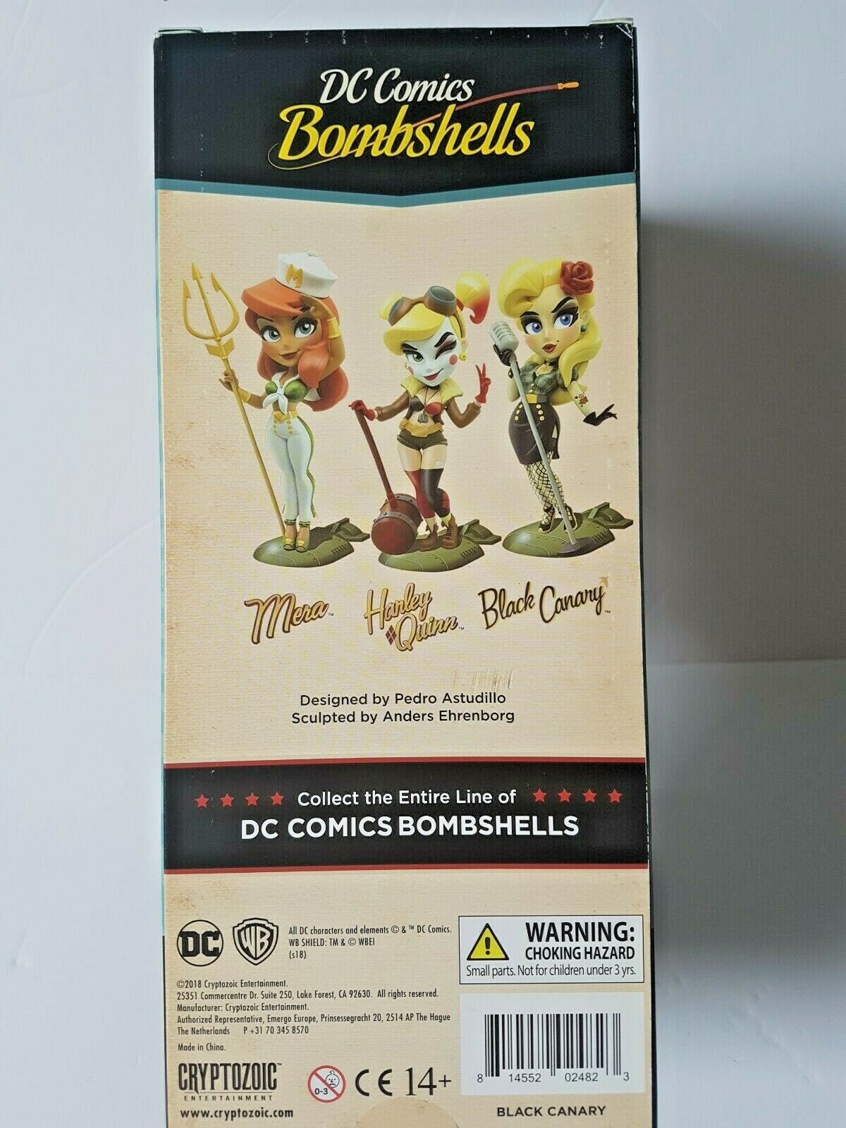 Dc Comics Bomshells Black Canary Cryptozoic
