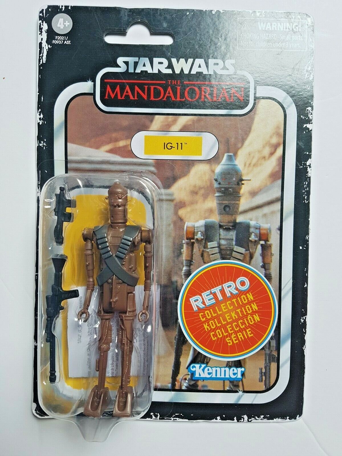 Star Wars The Retro Collection All 7 The Mandalorian MOC Cara Dune Din Jarin