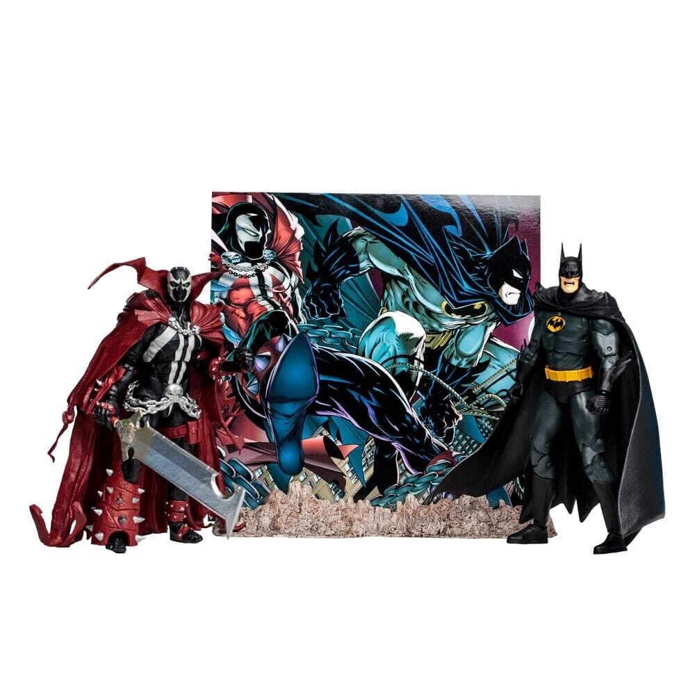 DC Collector Action Figure Pack of 2 Batman & Spawn 18 cm