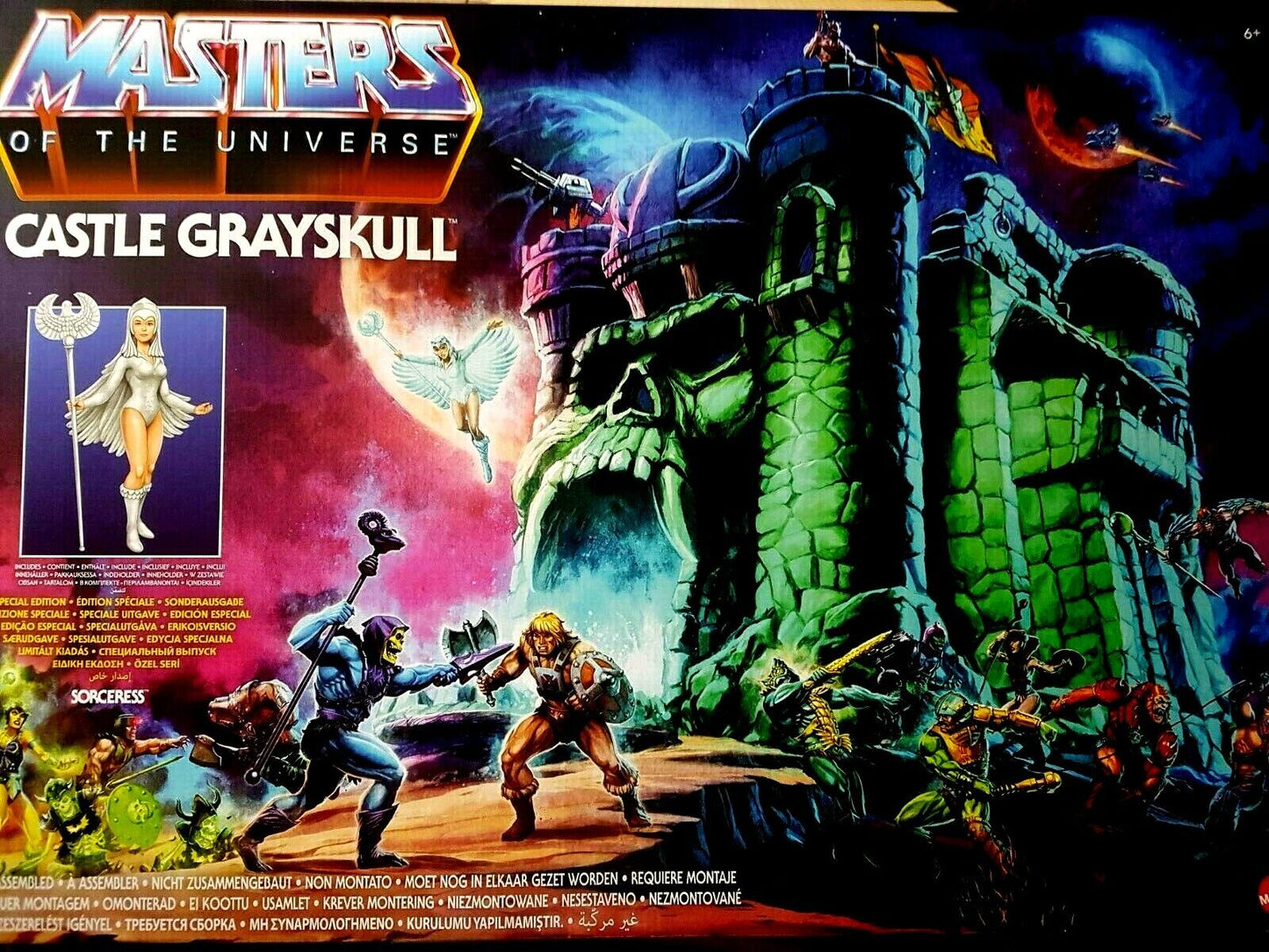 Castle Grayskull Masters of the universe Origins with Mattel Shipper Box sealed