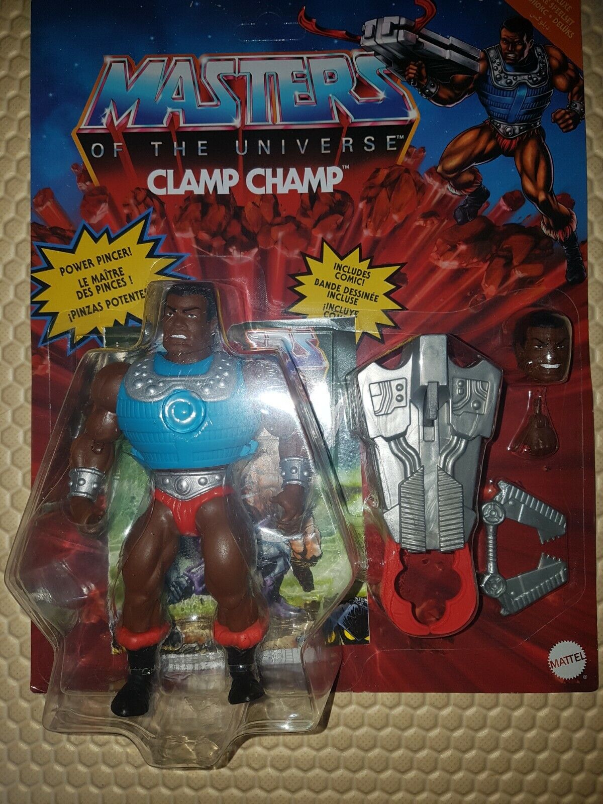 Clamp Champ Motu Masters Of The Universe Origins Deluxe Figure