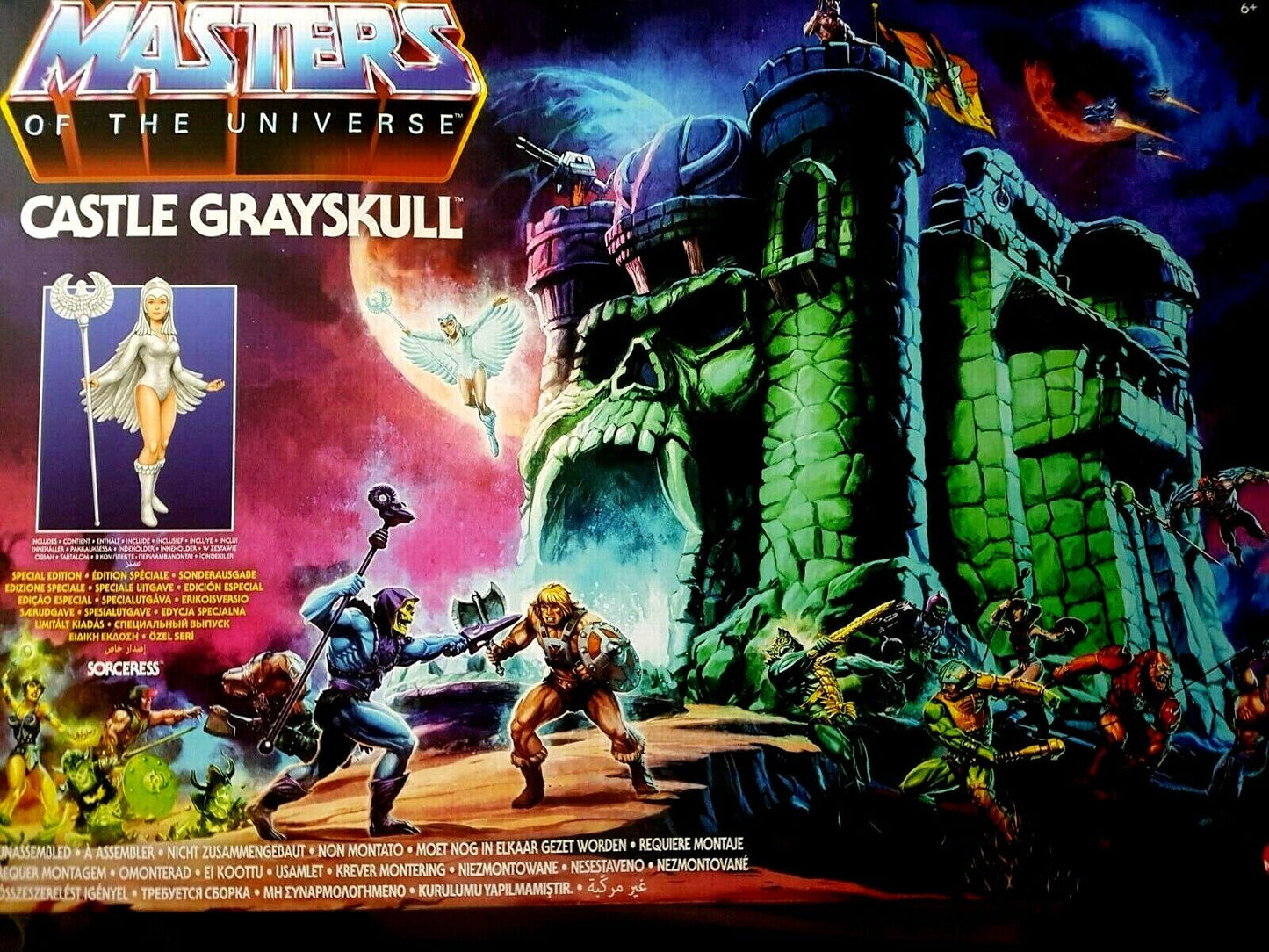 Castle Grayskull Masters of the universe Origins with Mattel Shipper Box sealed