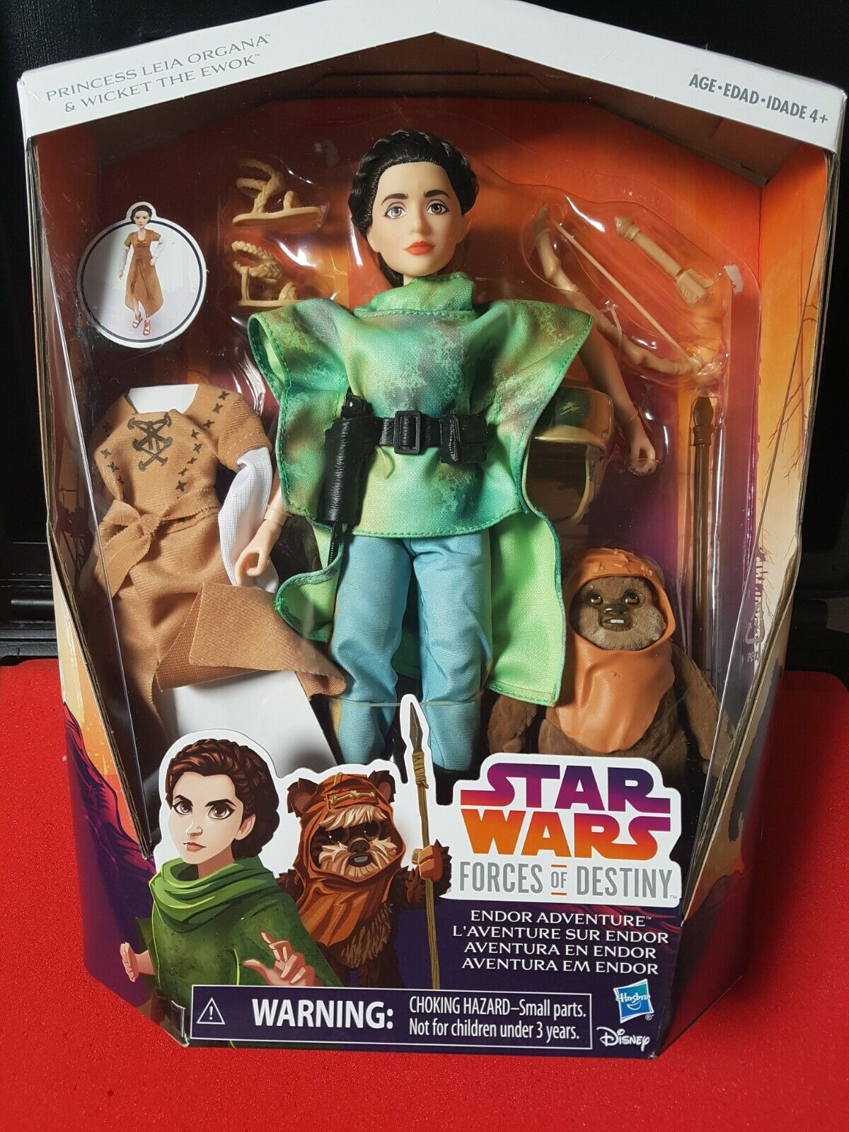 Star Wars Forces Of Destiny Endor Adventure Leia And Wicket