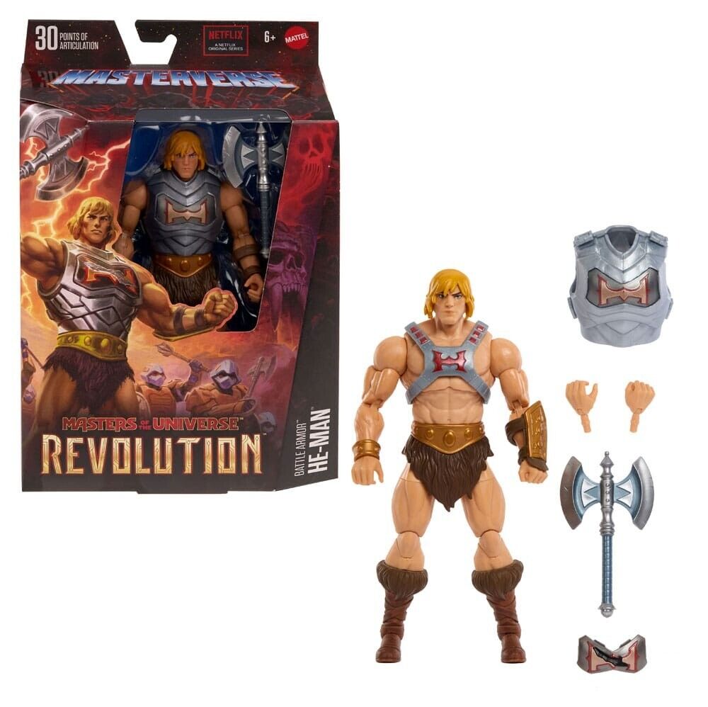 Masters of the Universe: Revolution Masterverse Action Figure Battle Armor He-Ma