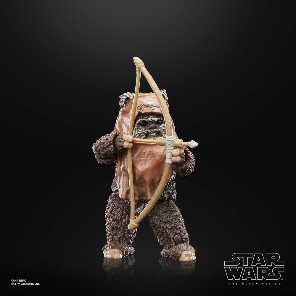 Star Wars Episode VI 40th Anniversary Black Series Action Figure Wicket 15 cm