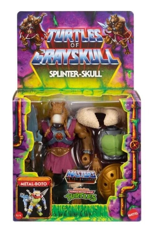 Turtles of Grayskull MOTU /Splinter