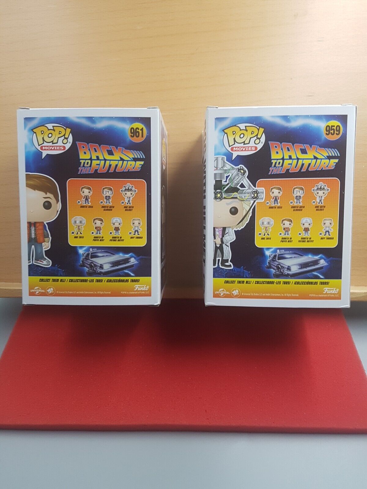 Funko Pop Back To The Future 961 And 959