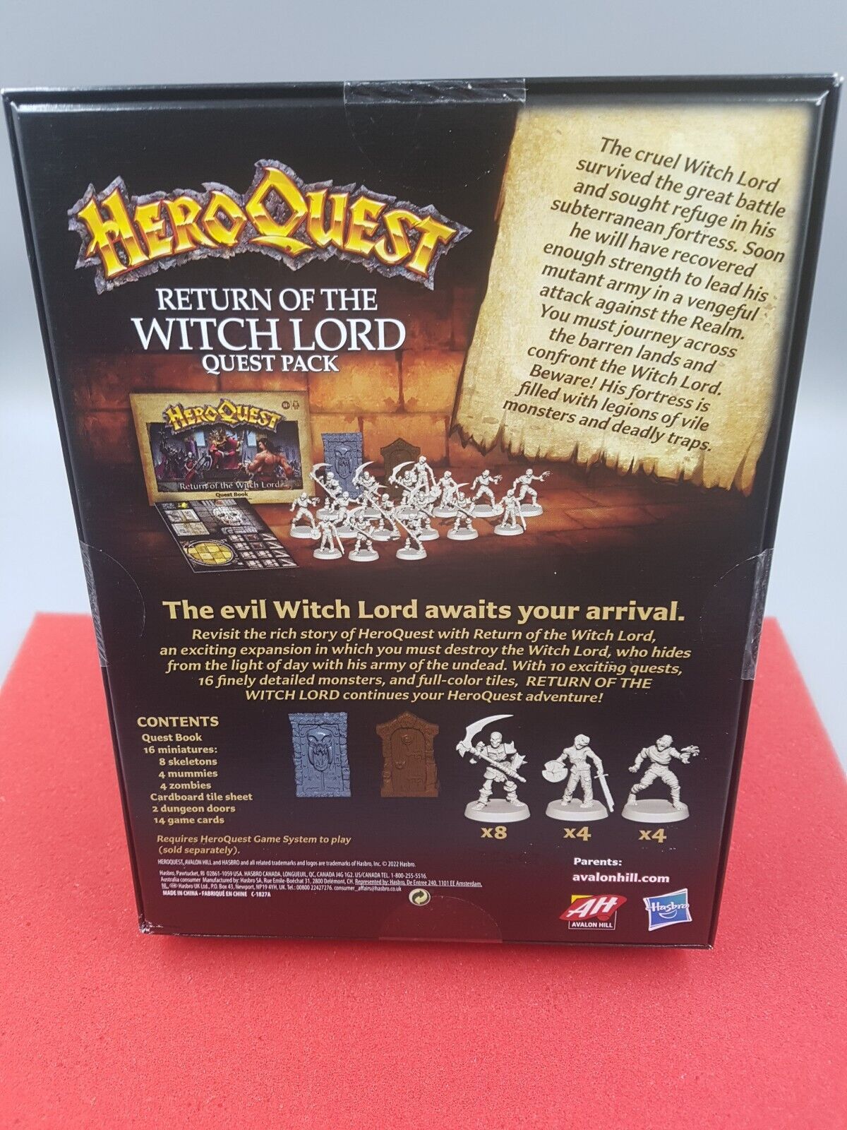 Heroquest return of the witch lord Quest Pack