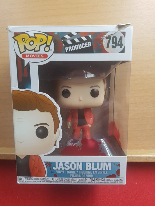 Funko Pop 794 Jason Blum Box Damaged