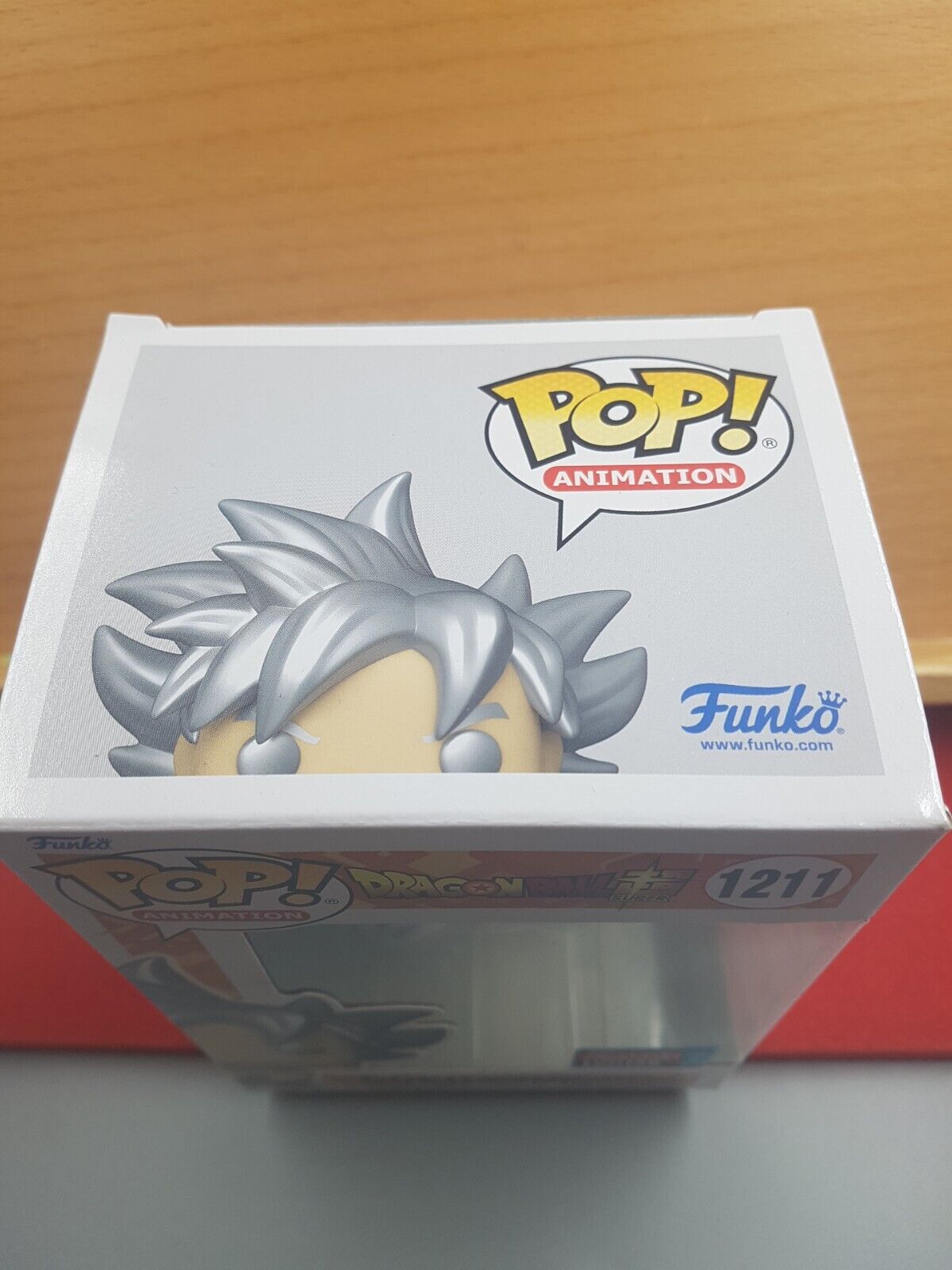 Funko Pop Dragonball Super 1211 Goku Ultra Instinct Kamehameha Fall...