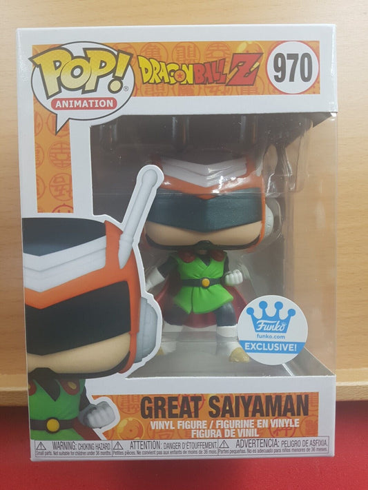 Funko 970 Dragonball Z Great Saiyaman Funko.com Exclusive