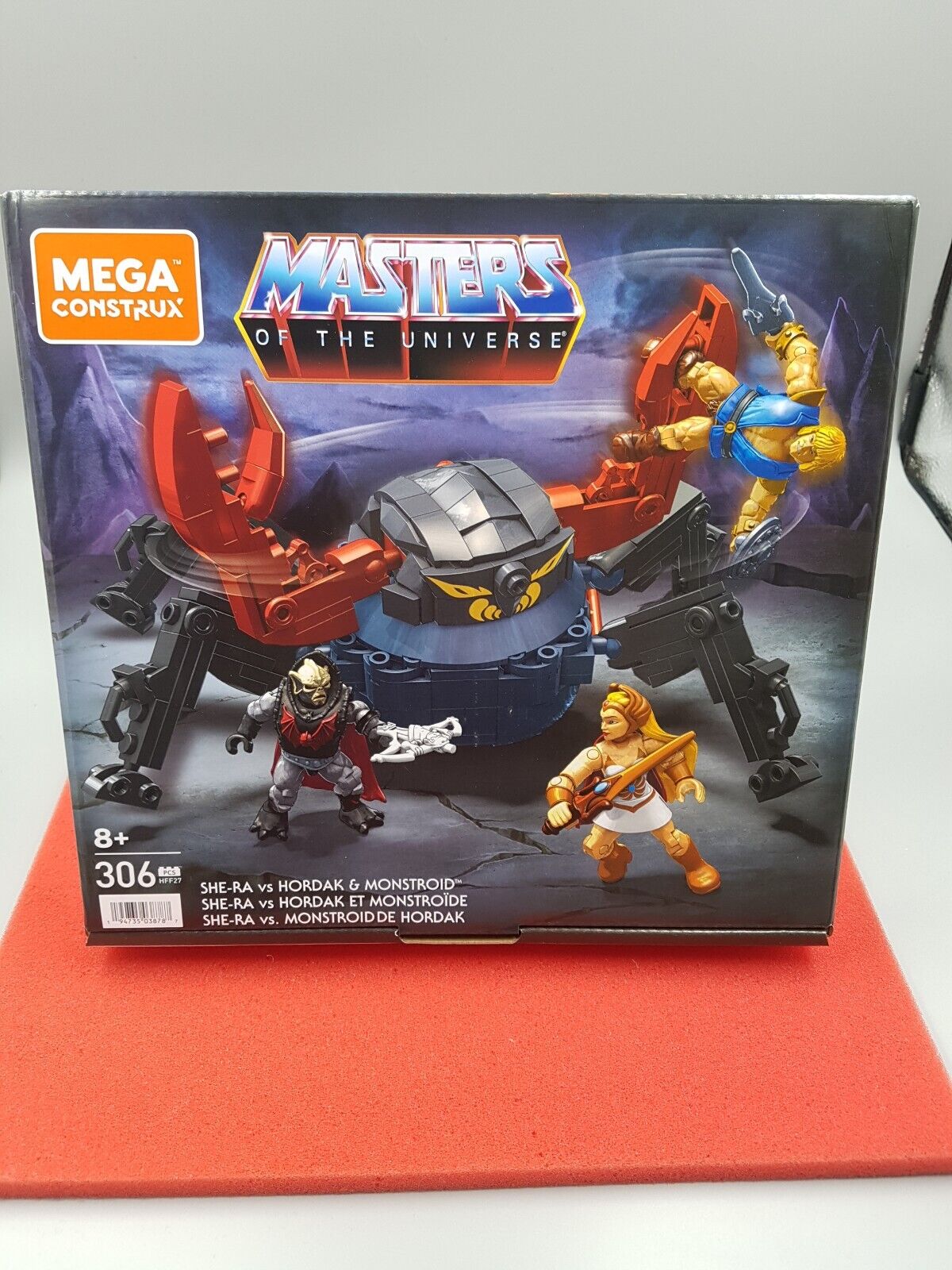 Mega Construx Masters Of The Universe  She-ra  Vs Hordak & monstroid
