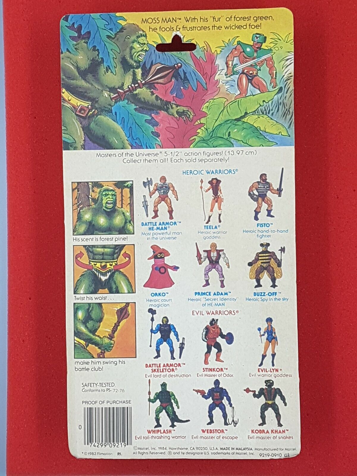 Masters of the universe Moss Man MOC