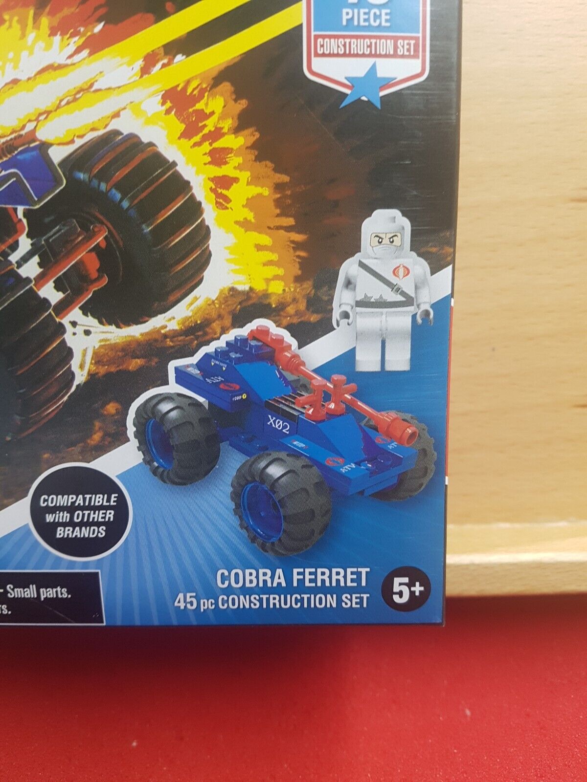 Gi Joe Cobra Ferret Construction  Set 5+