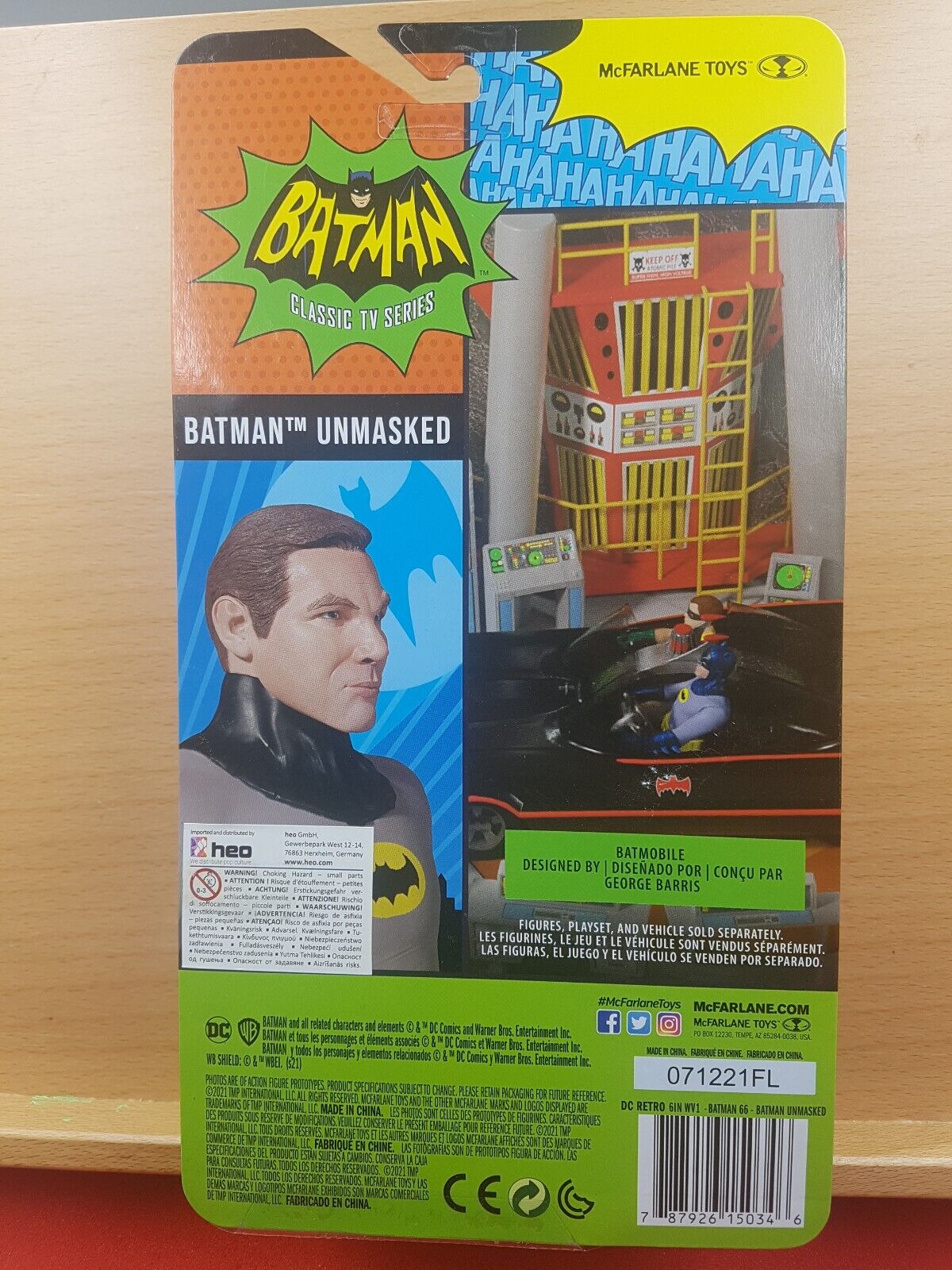 Mcfarlane Batman Unmasked 66 Figure