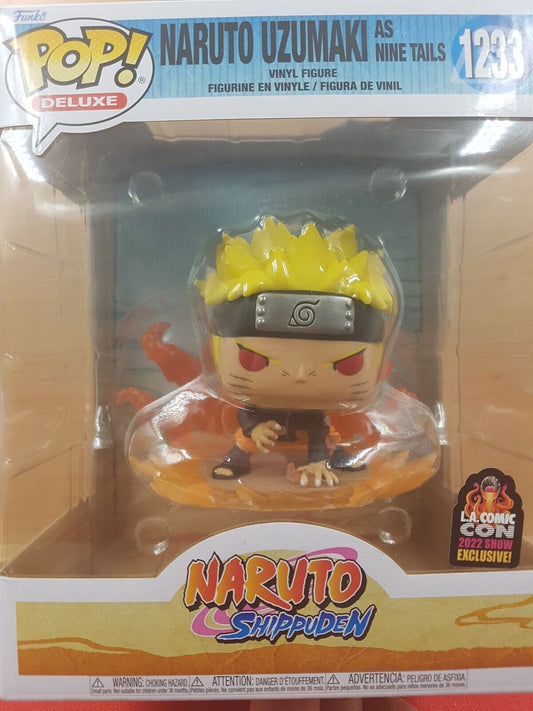 Pop Deluxe Naruto Uzumaki 1233 L.A Comic Con Exclusive 2022