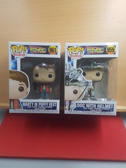 Funko Pop Back To The Future 961 And 959