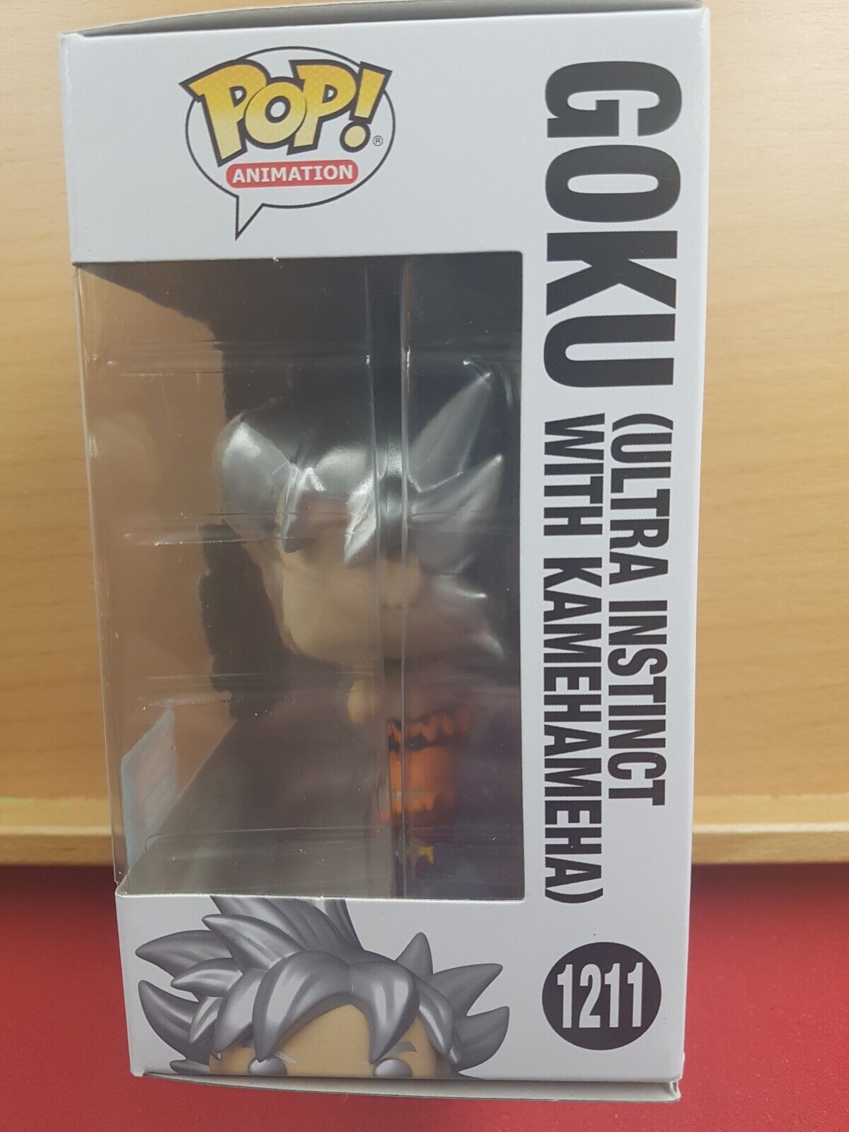Funko Pop Dragonball Super 1211 Goku Ultra Instinct Kamehameha Fall...