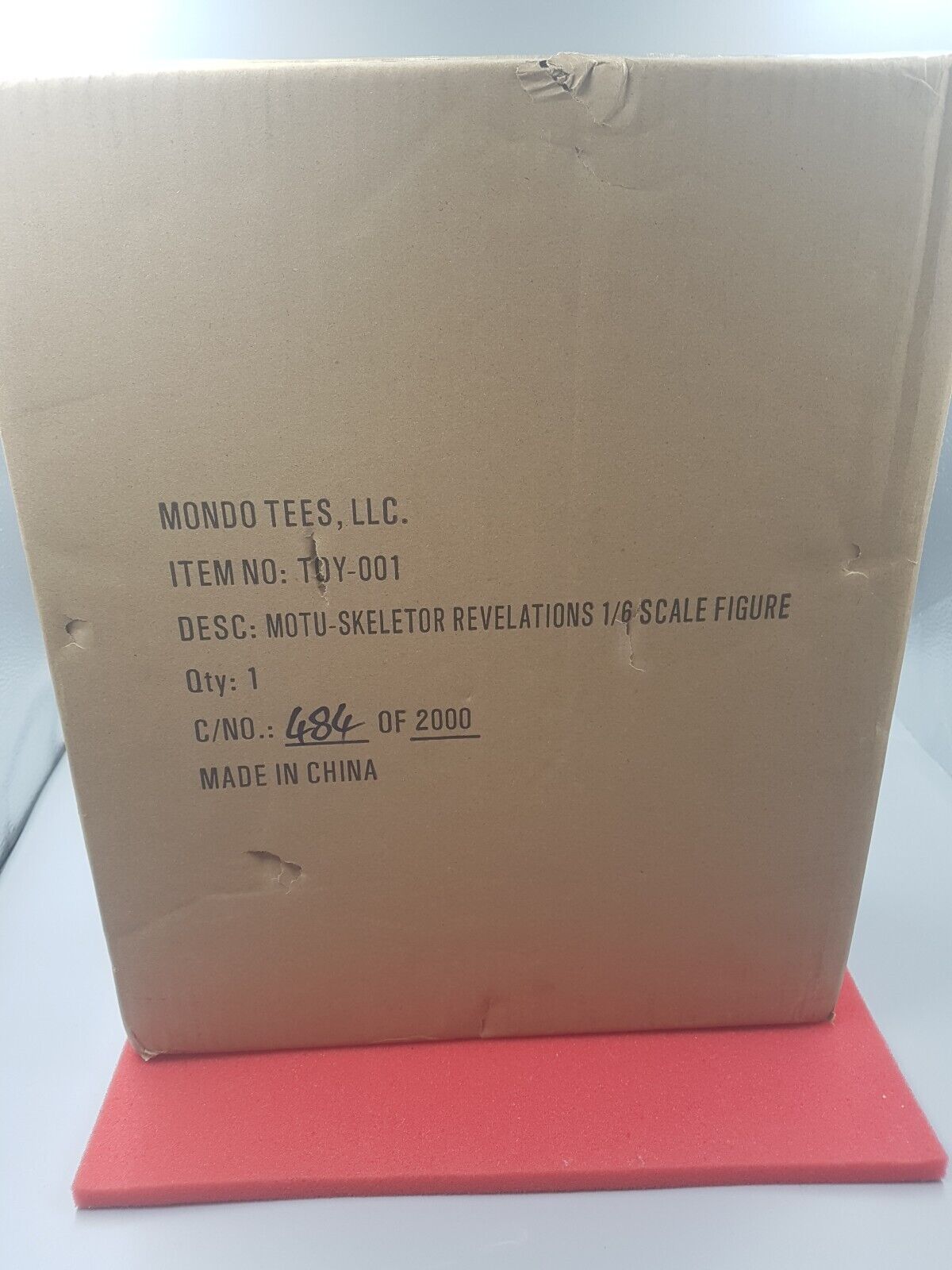 Mondo Skeletor Revelations Sealed In Shipper