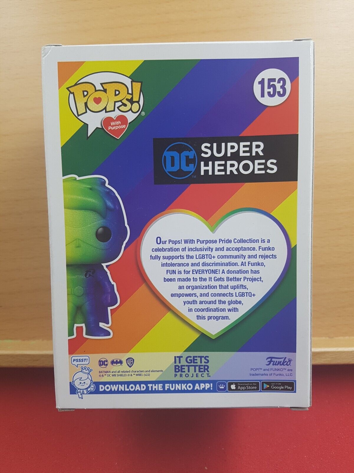 Funko Pop Pride Robin 153
