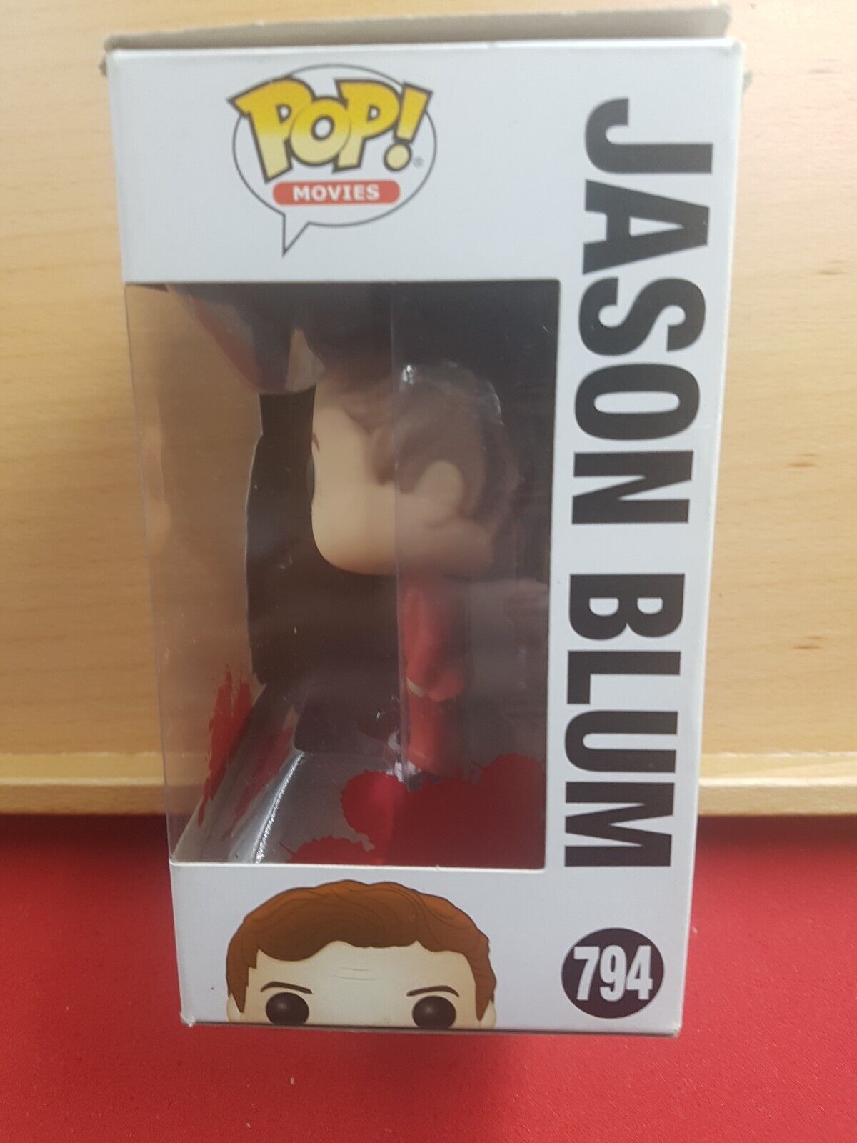Funko Pop 794 Jason Blum Box Damaged