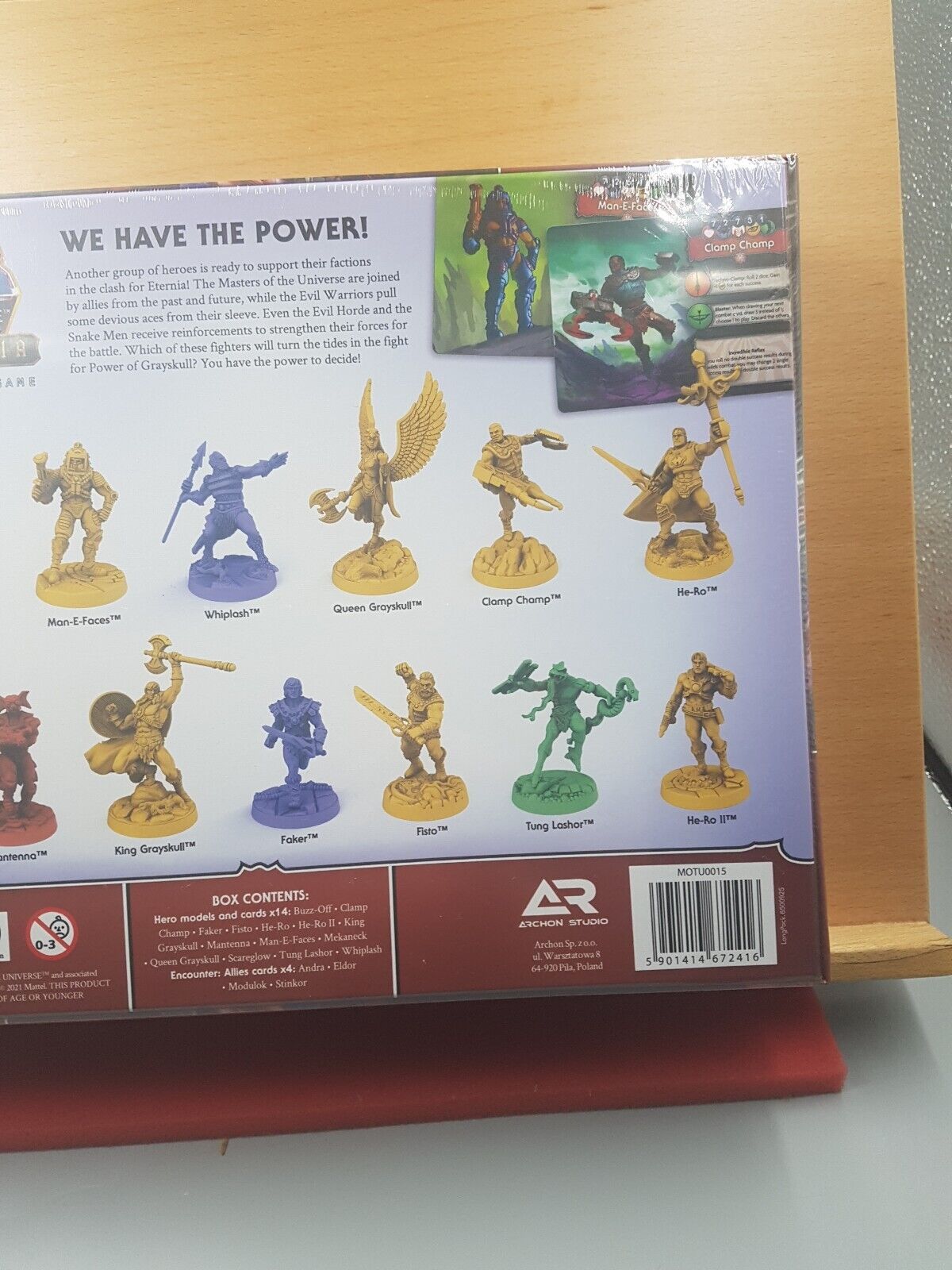 Masters of the universe Fields of Eternia Stretch Goals