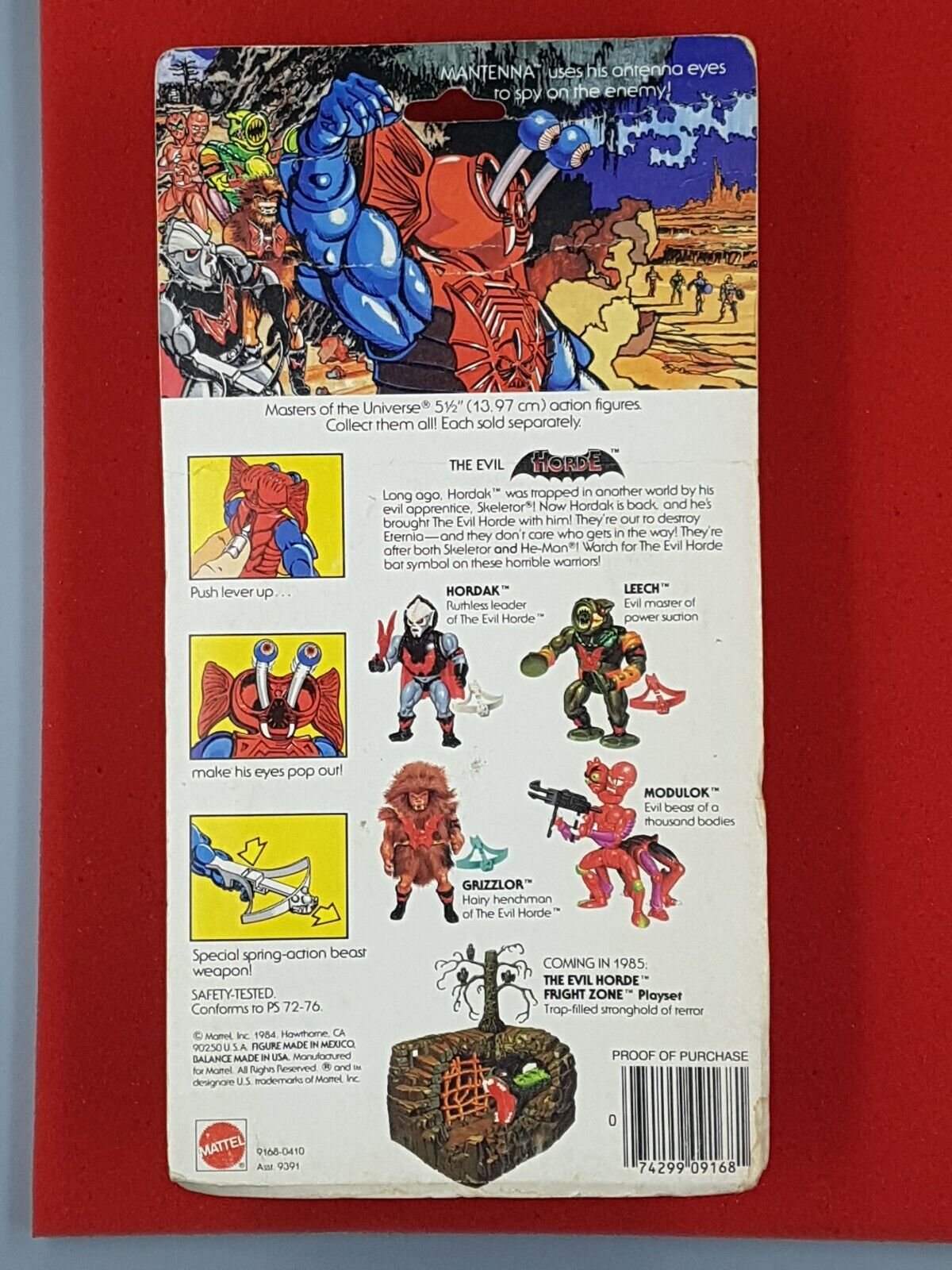 masters of the universe Mantenna The Evil Horde MOC