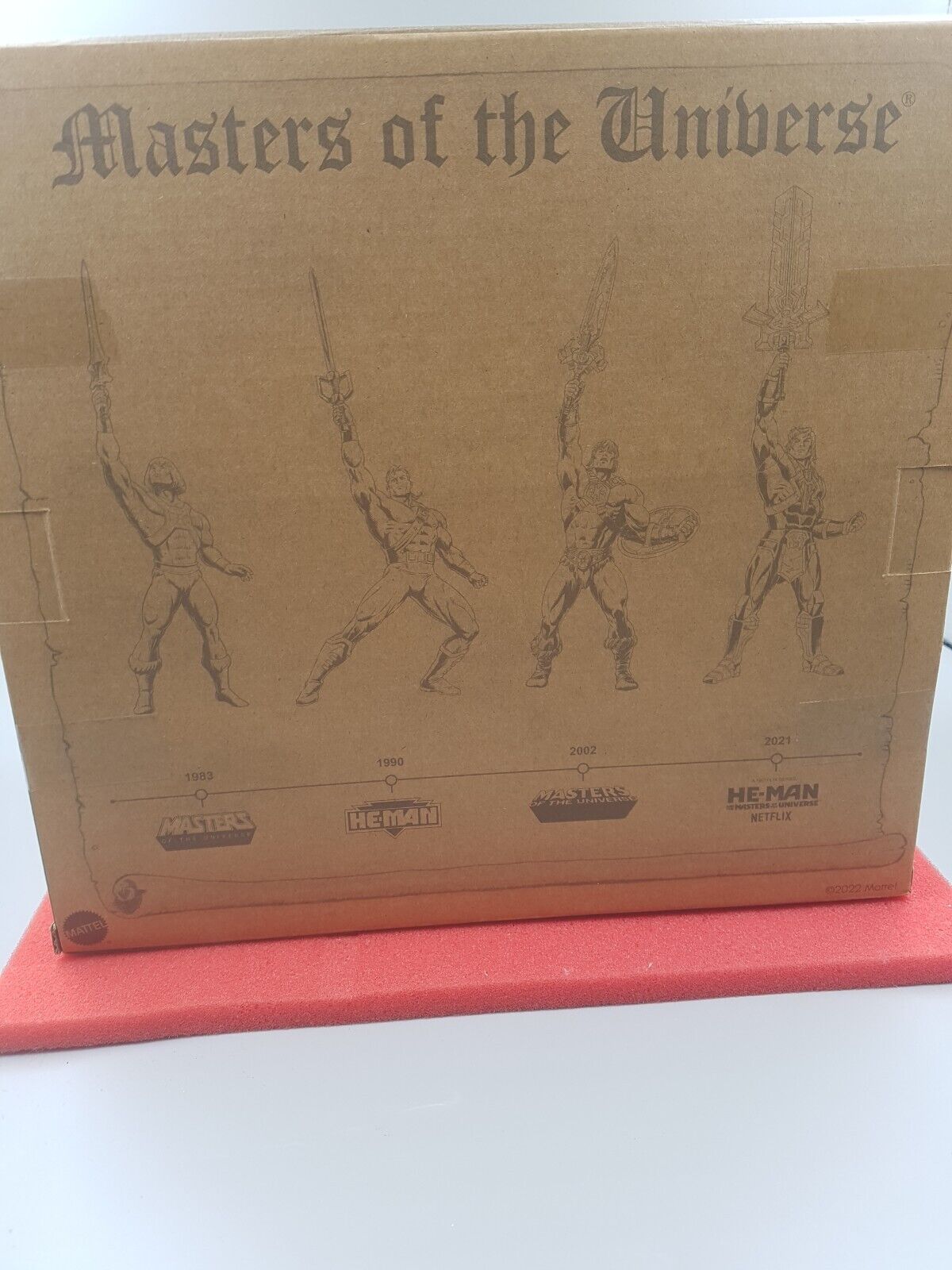 Masters Of The Universe 40th Anniversary  He-man Television Sensation 4 Pack...
