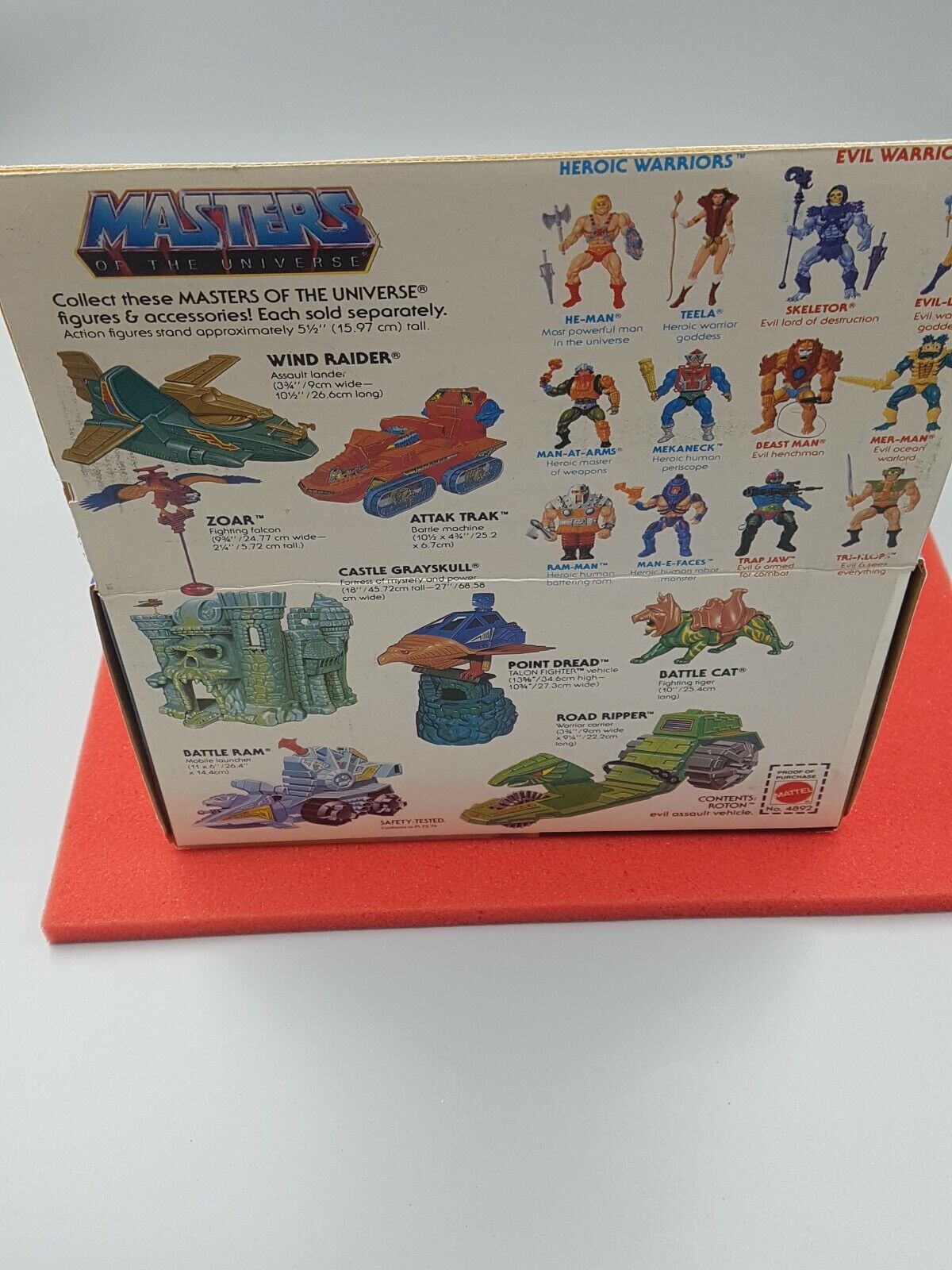 Masters of the universe Roton MISB
