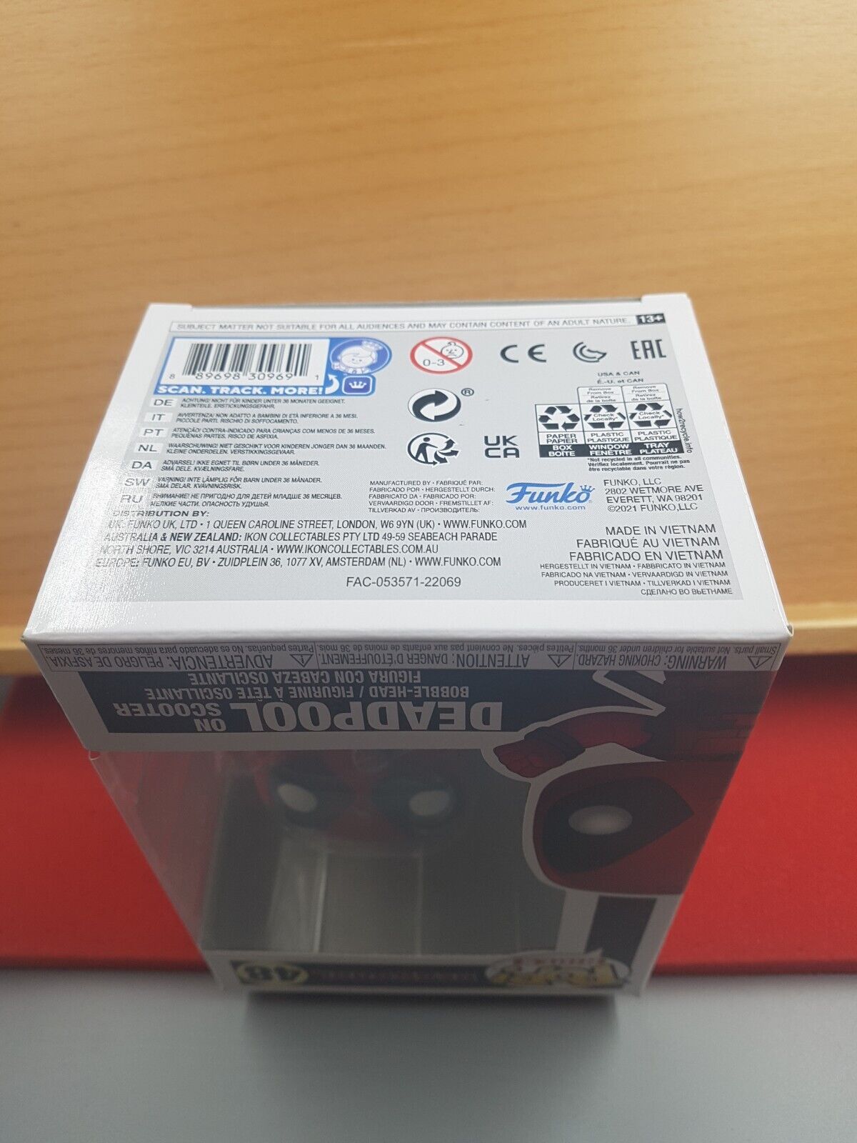 Funko Pop Deadpool On Scooter 48