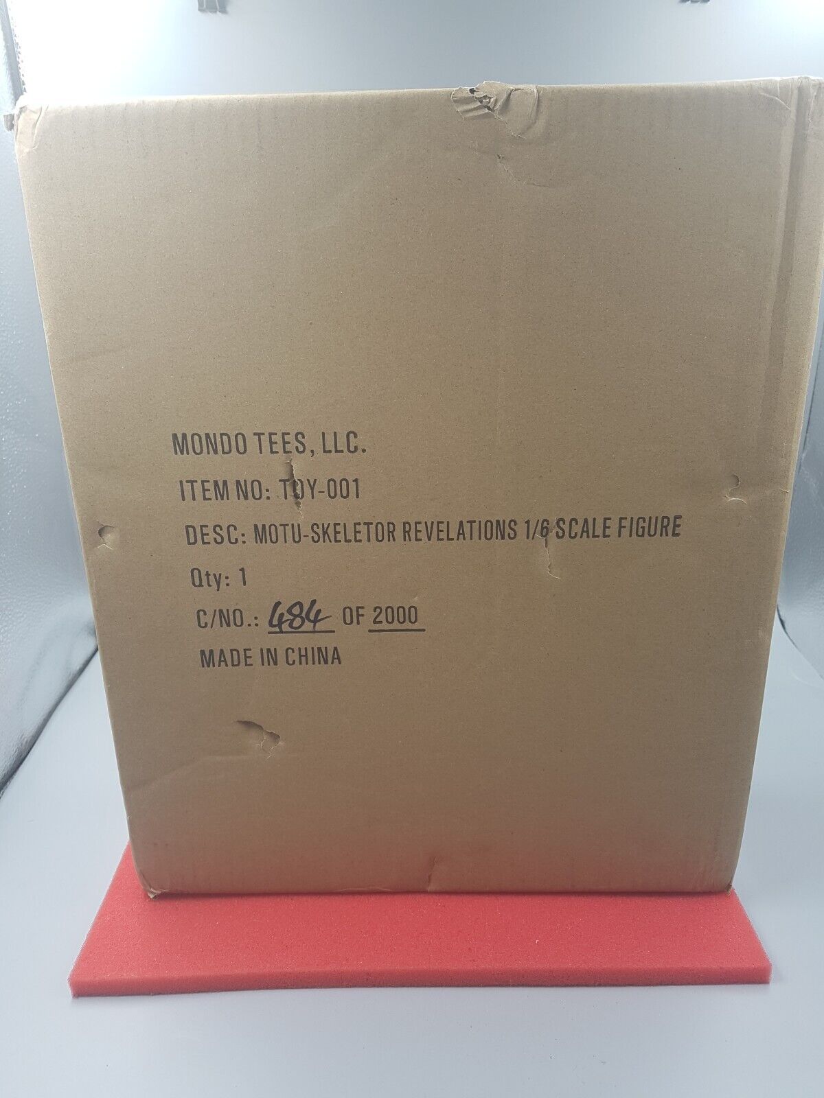 Mondo Skeletor Revelations Sealed In Shipper