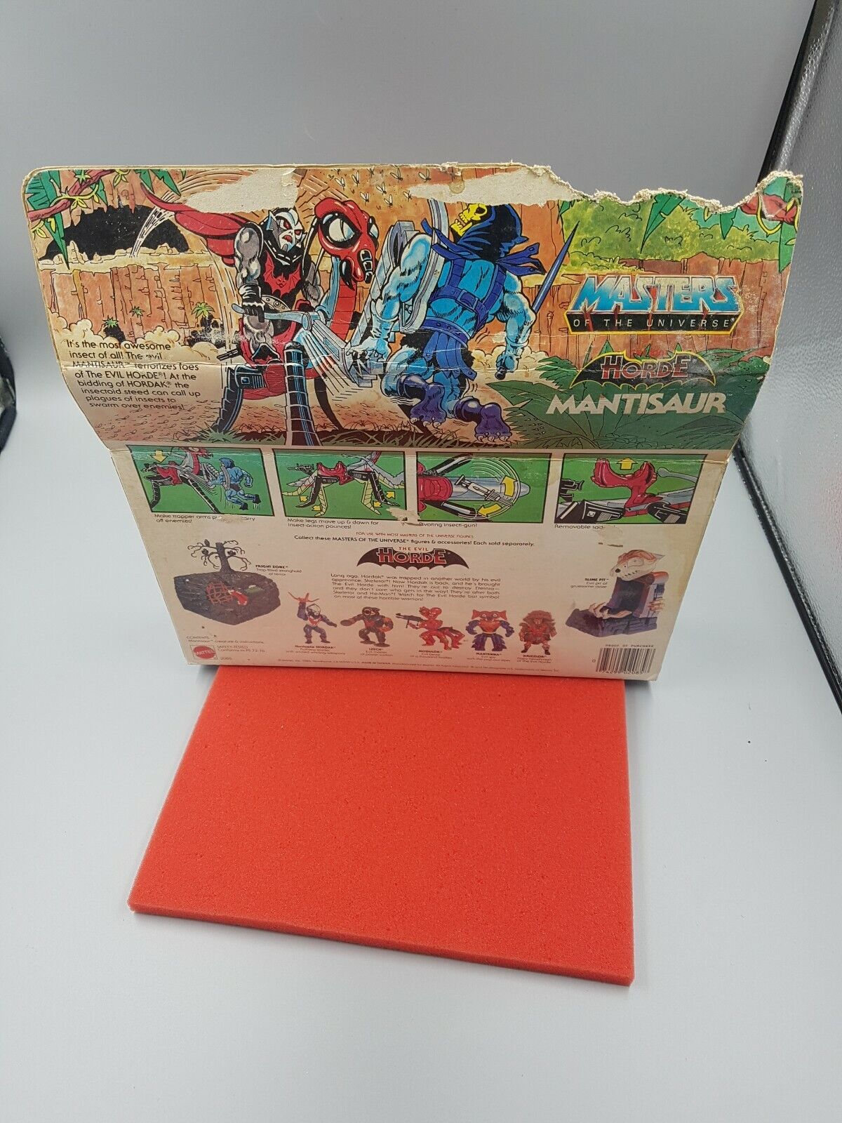 Masters of the universe Mantisaur  The Evil Horde