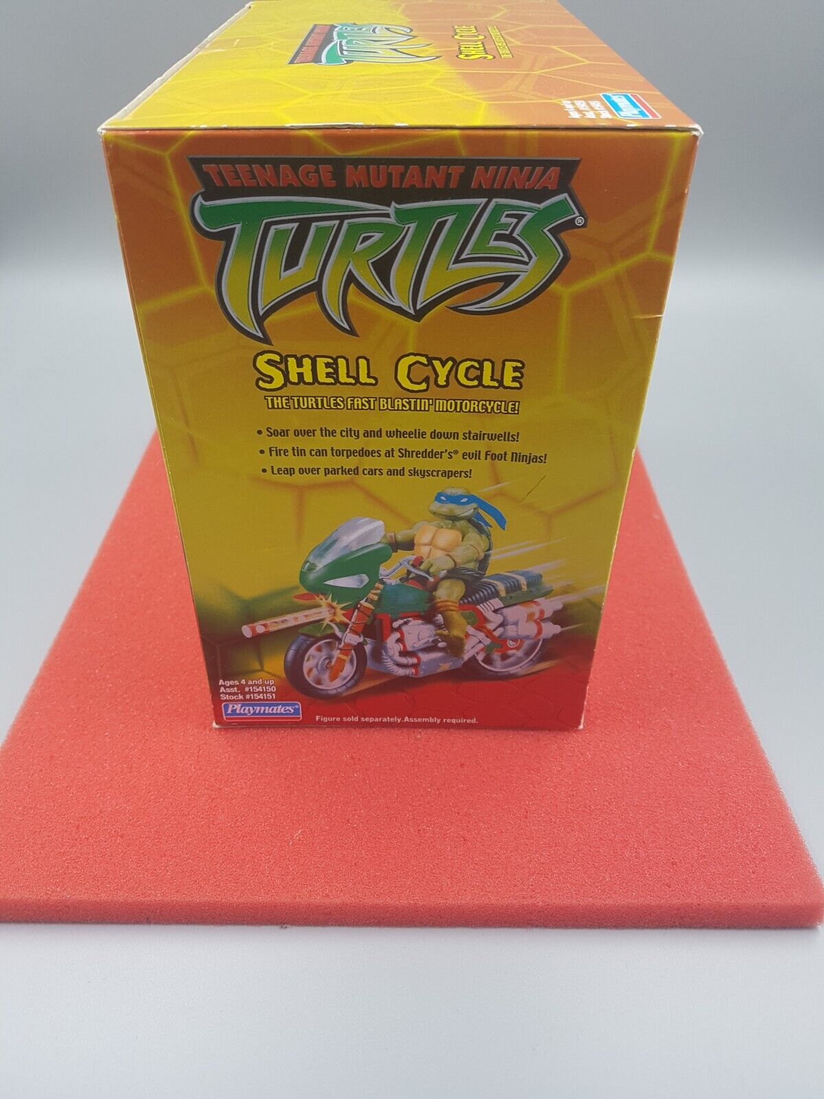 TMNT teenage mutant ninja turtles  Shell Cycle Playmates 2010 NOS