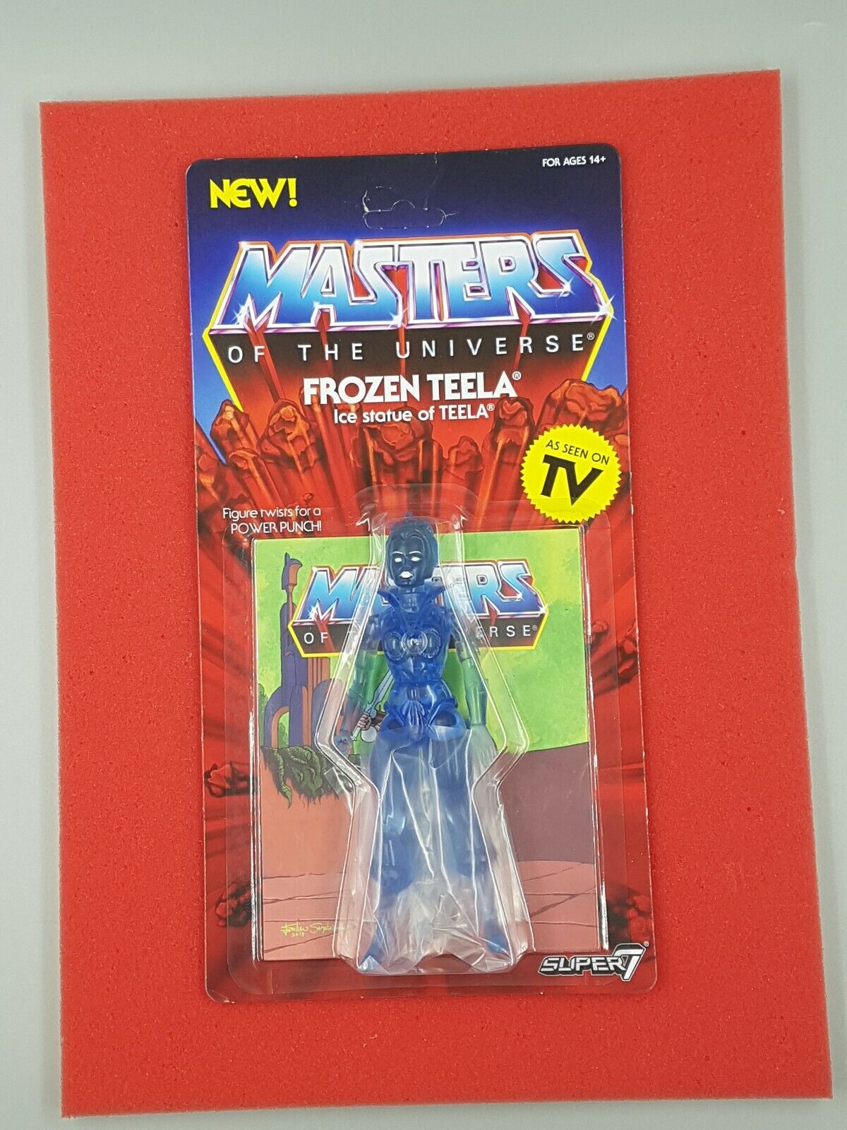 Masters of the universe Frozen Teela Super7