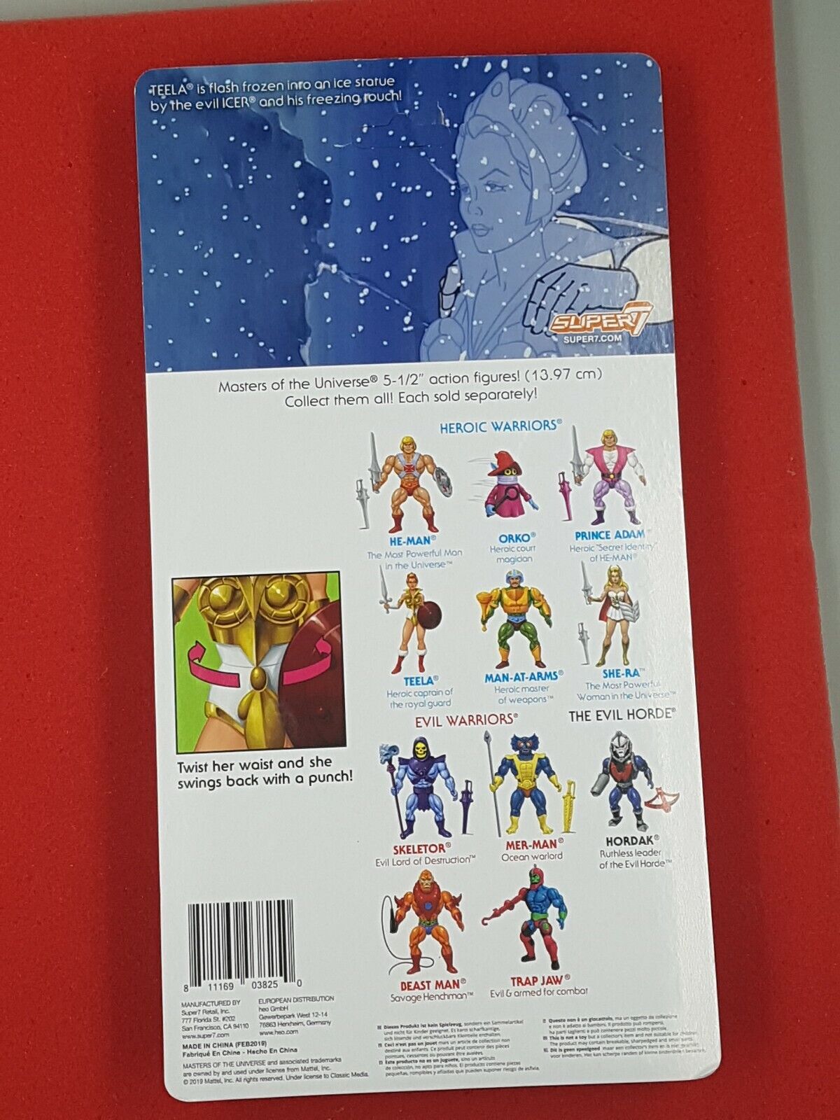 Masters of the universe Frozen Teela Super7