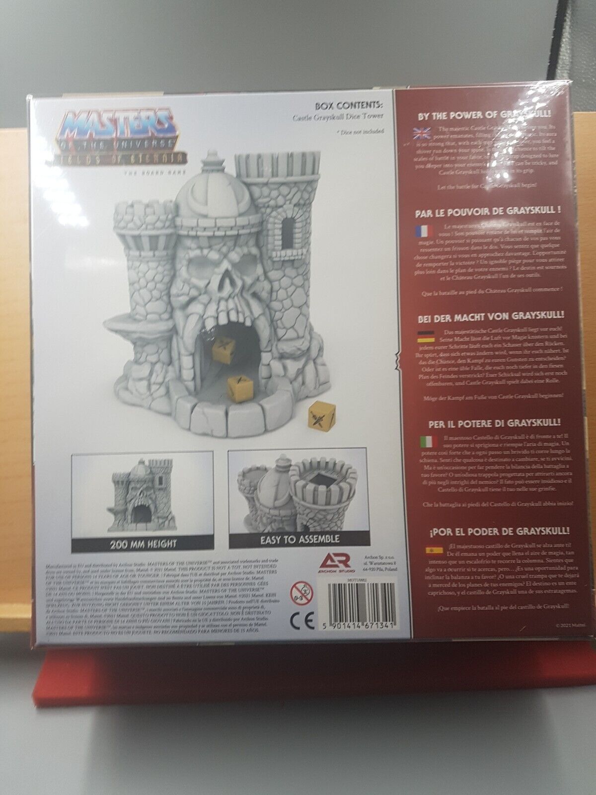 Masters of the Universe Fields of Eternia Grayskull Dice Tower