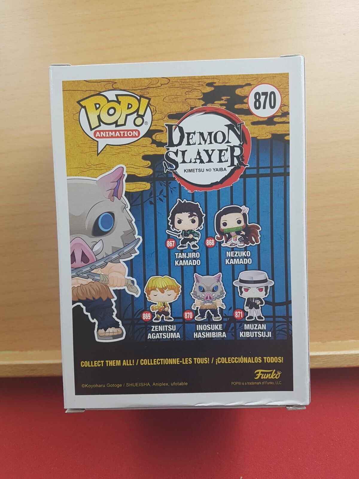 Funko Pop Demon Slayer 870 Inosuke Hashibira
